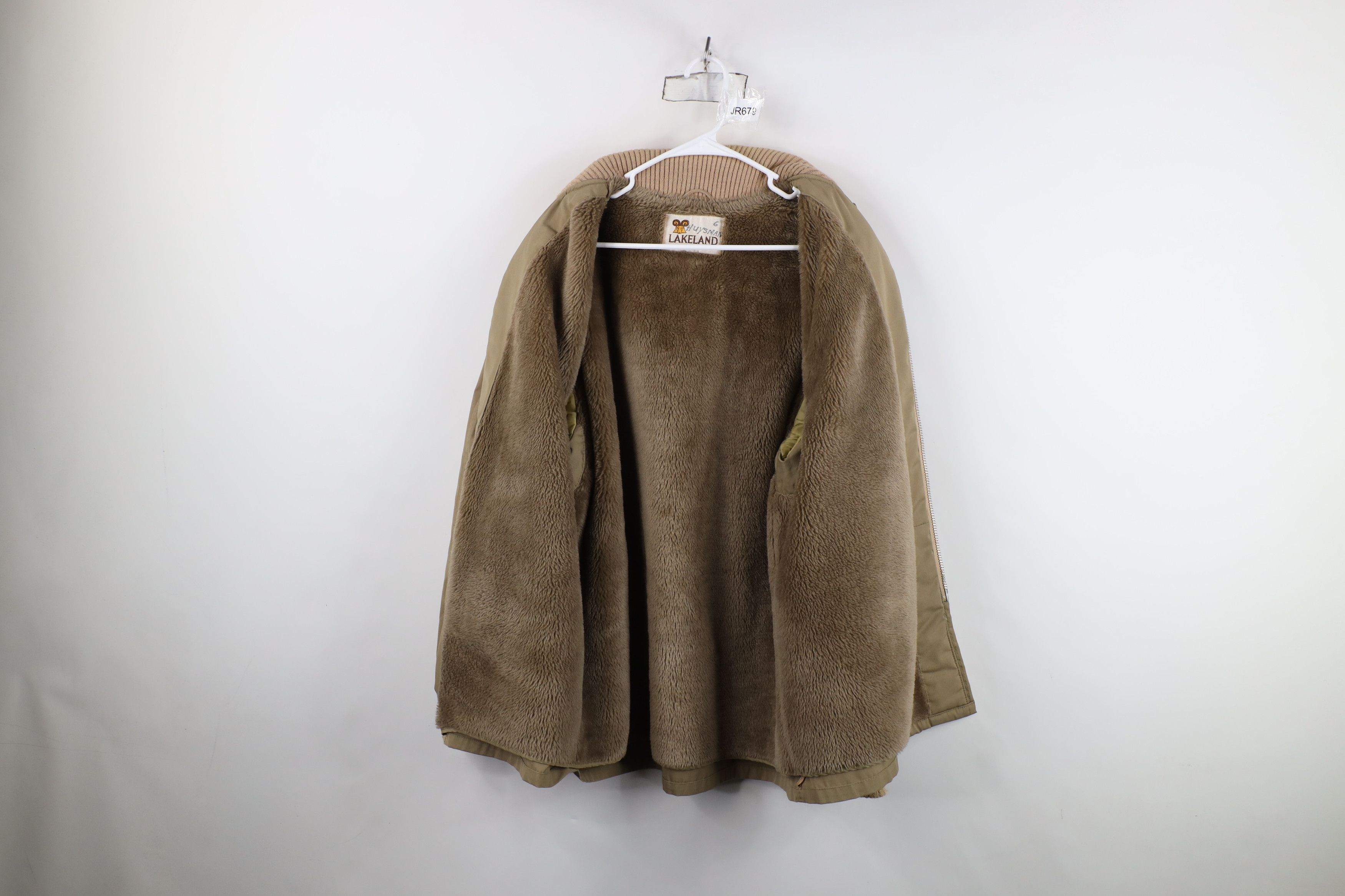 Vintage Vintage 60s 70s Streetwear Fleece Lined Full Zip Jacket USA Size US XXL / EU 58 / 5 - 10 Thumbnail