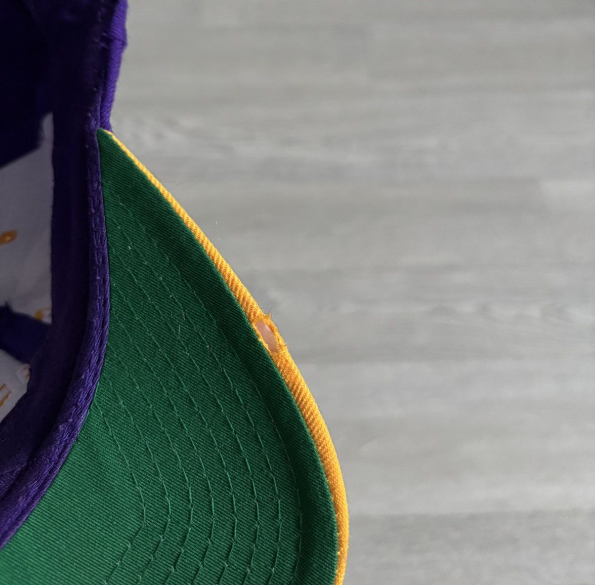 NBA × Vintage 90s NBA L.A Lakers Basketball Wool Cap Starter Size ONE SIZE - 4 Thumbnail