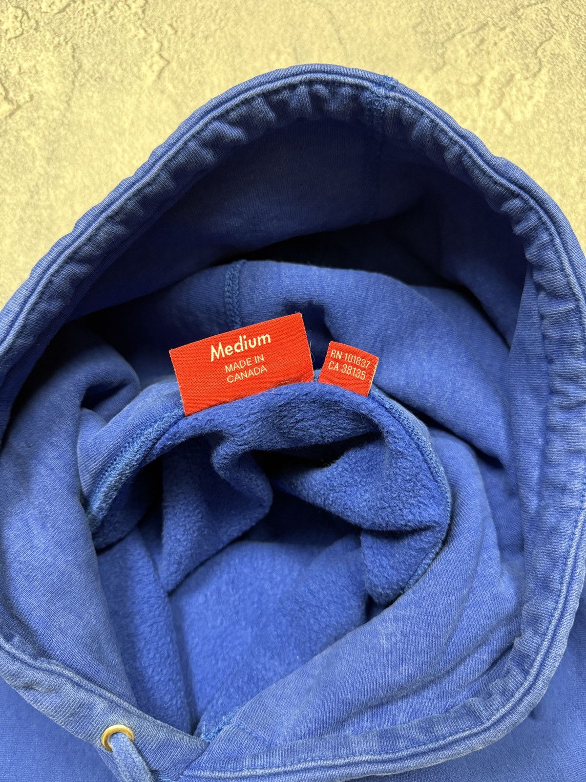 Supreme Supreme Blue Hoodie With Logo Size US M / EU 48-50 / 2 - 11 Thumbnail