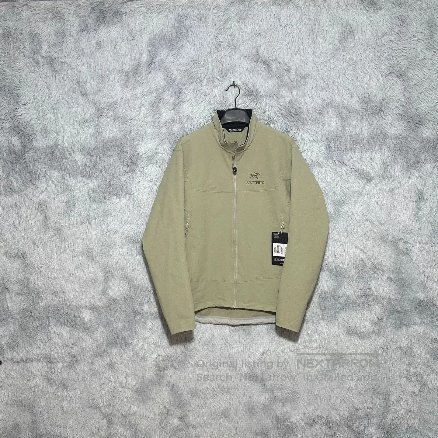 Arcteryx Gamma LT Jacket in Grey Green.