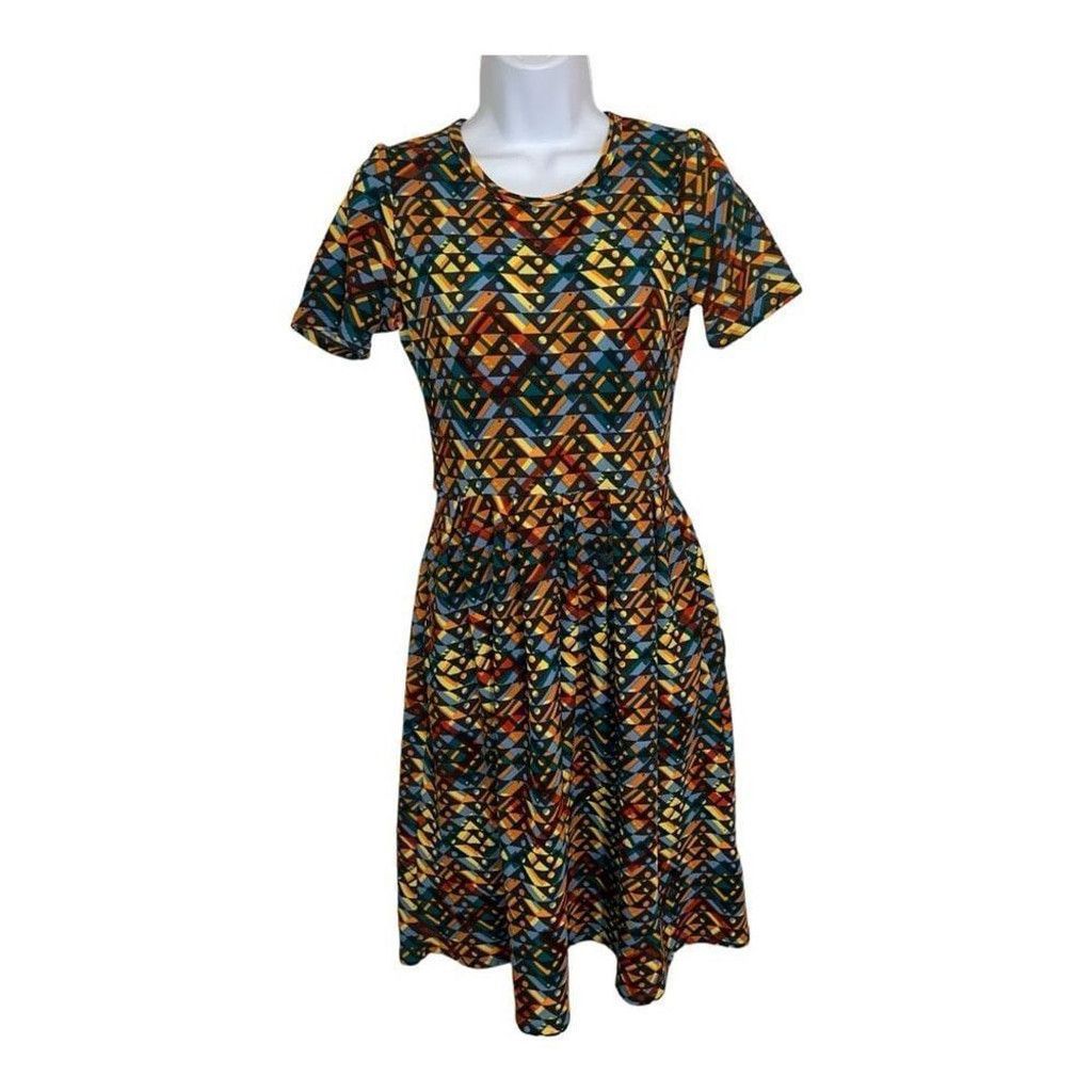 Other Lularoe multicolor Print Short Sleeve Size XS / US 0-2 / IT 36-38 - 1 Thumbnail