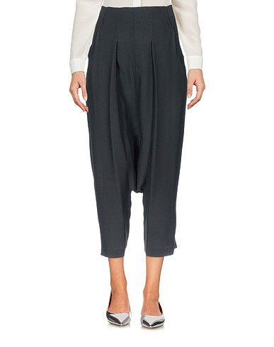 Rick Owens Rick Owens Cropped Drop-Crotch Trousers Size 27" / US 4 / IT 40 - 1 Thumbnail