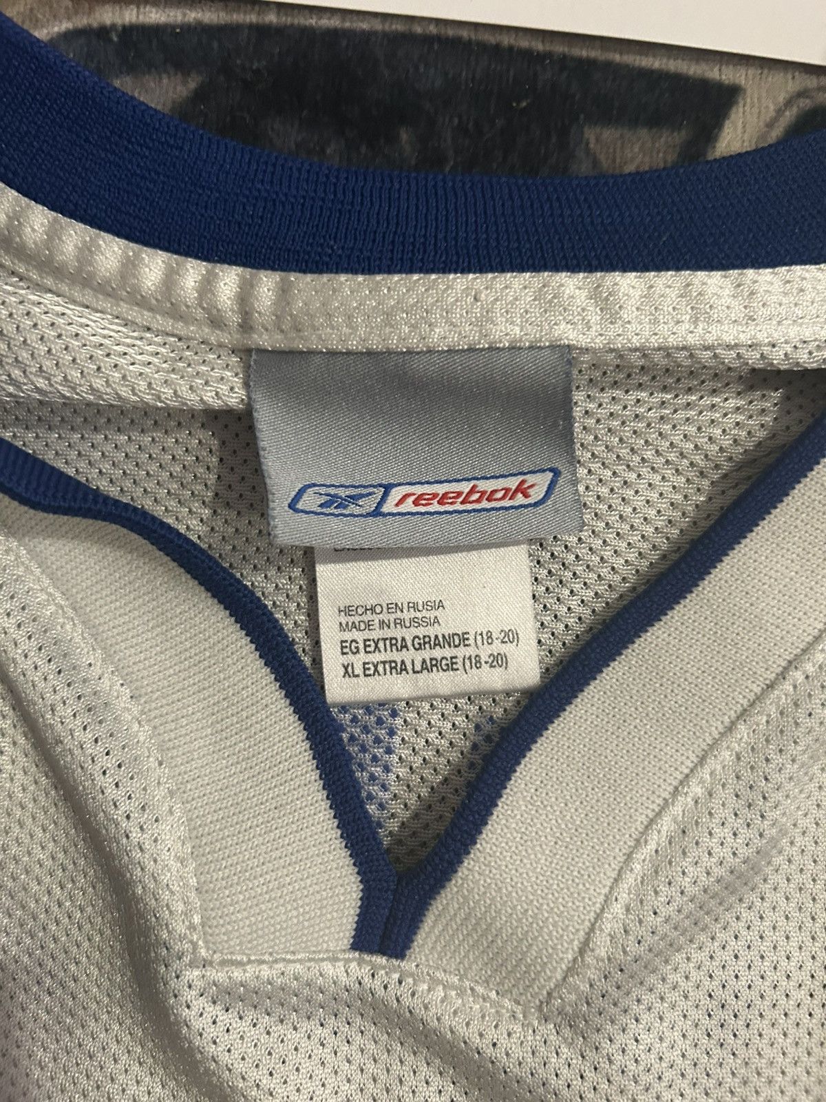 Reebok 2000s Pistons NBA Reebok Jersey Size US XL / EU 56 / 4 - 5 Thumbnail