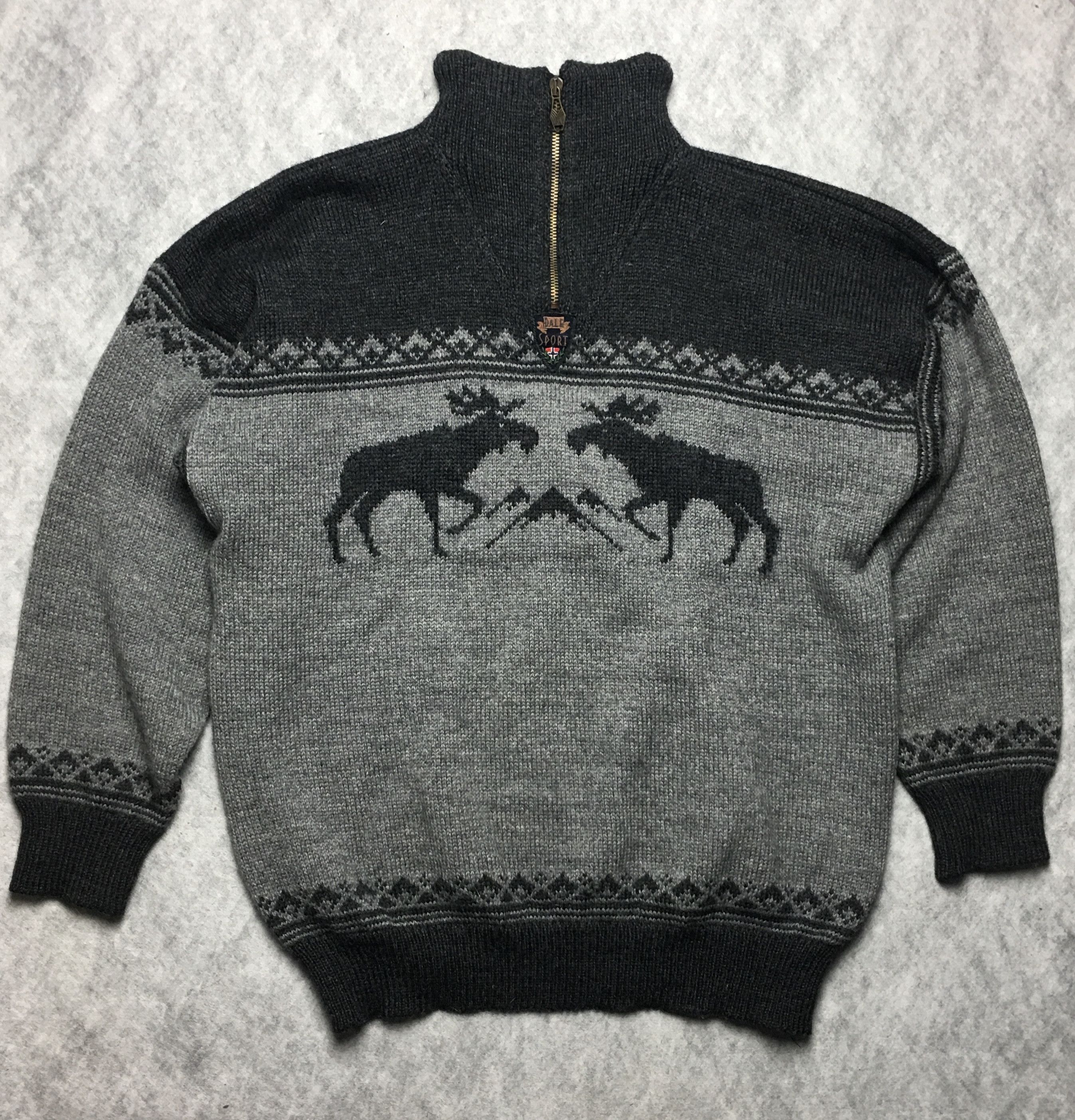 Dale Of Norway Dale of Norway Country Moose Vintage Wool Ski Sweater Mens L Size US L / EU 52-54 / 3 - 6 Thumbnail