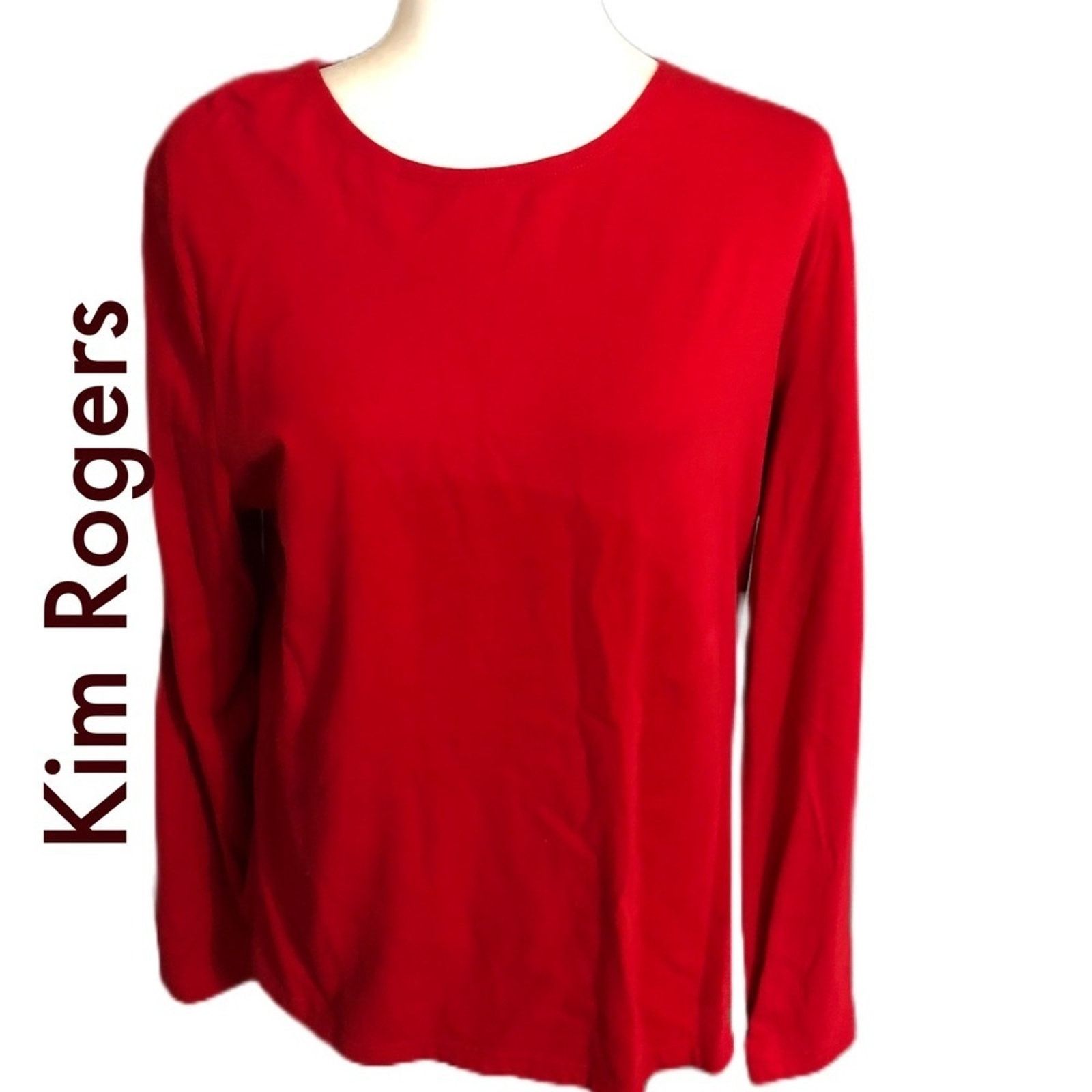 Kim Kardashian Kim Rogers • XL • Red Tshirt Size XL / US 12-14 / IT 48-50 - 1 Thumbnail
