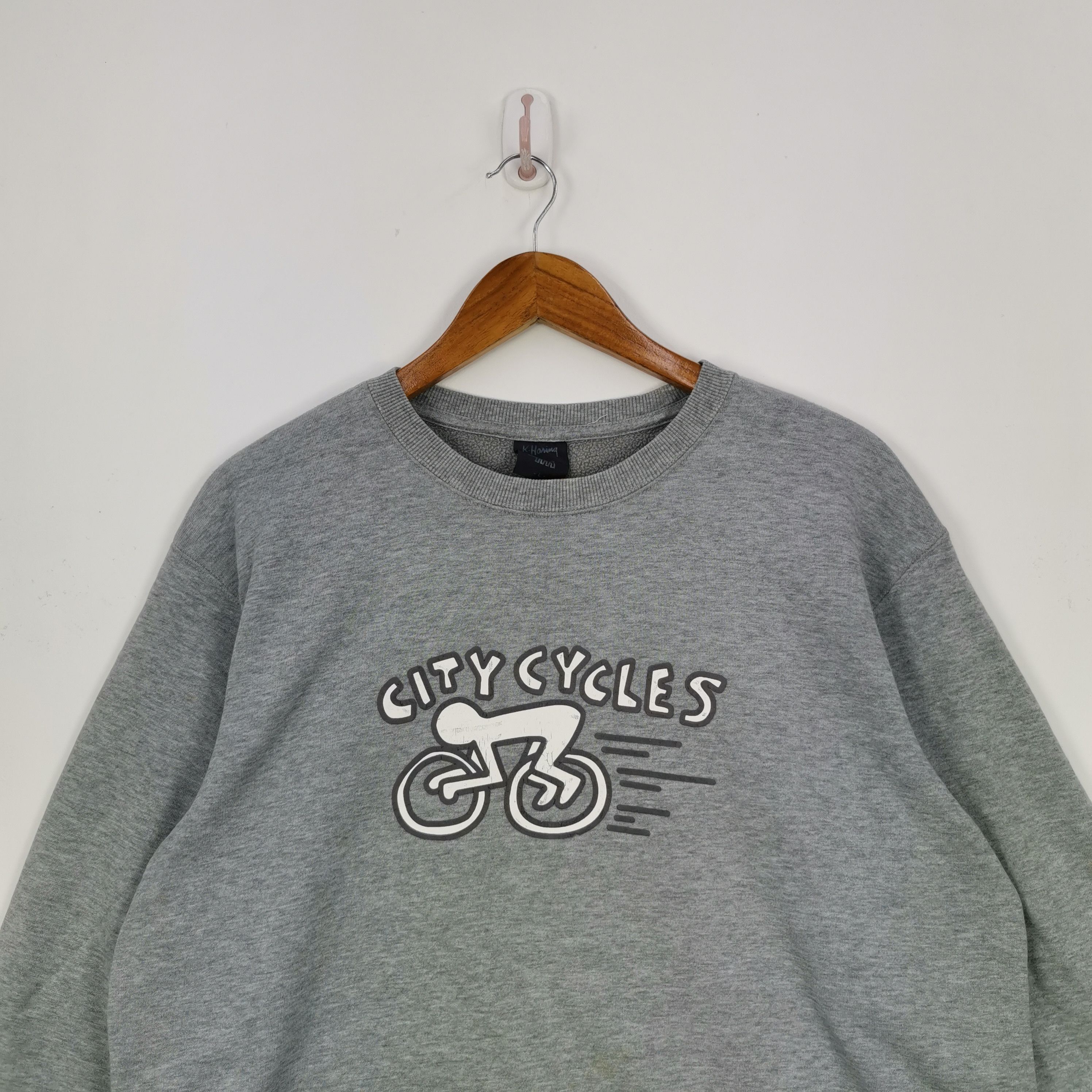 Art Comes First × Fuck Art, Make Tees × Keith Haring Vintage Keith Haring Sweatshirt Fuck Art Make Sweater Size US L / EU 52-54 / 3 - 2 Thumbnail