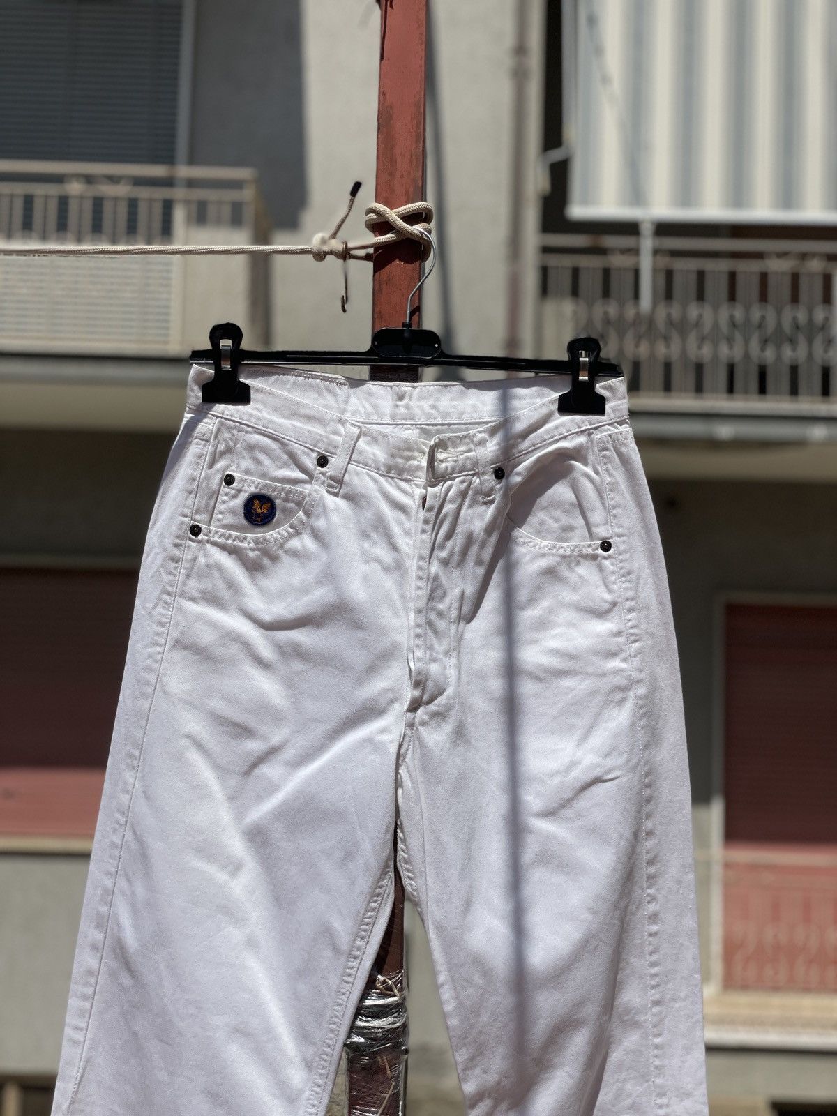 Avirex × Vintage Men’s AVIREX USA WHITE JEANS PANTS SIZE 29 Size US 29 - 3 Thumbnail