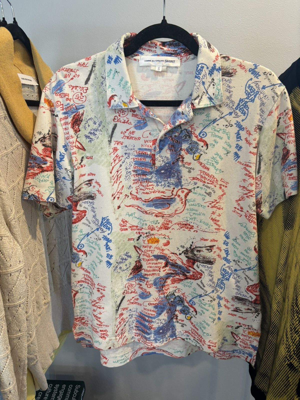 Comme des Garcons Comme Des Garcon Map Button Up 🚣 Size US S / EU 44-46 / 1 - 1 Thumbnail