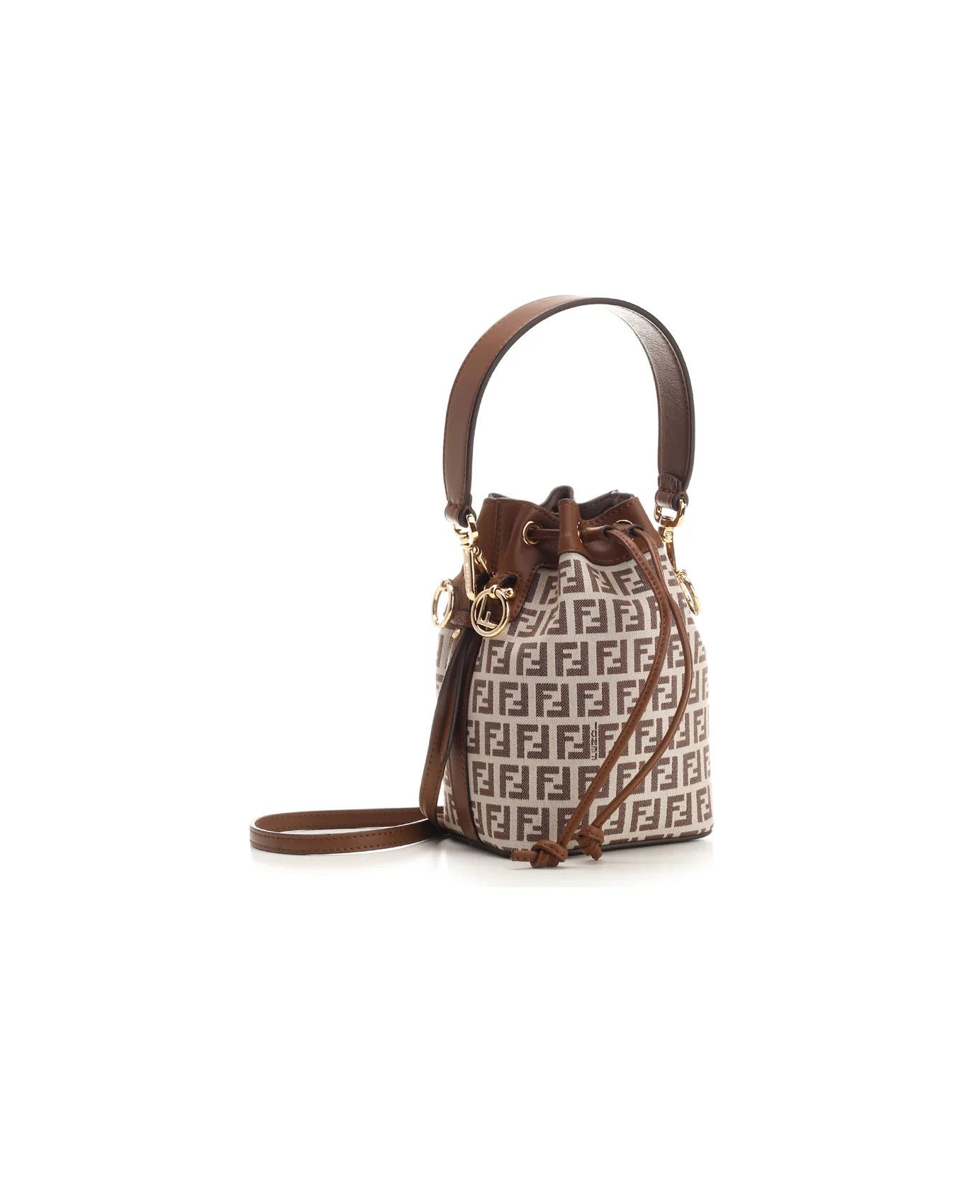 Fendi o1s1wg111225 Size: OS/Mon Tresor in Brown/White Size ONE SIZE - 2 Thumbnail