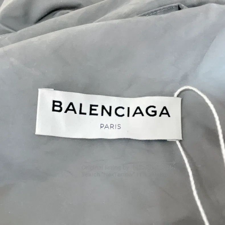 Balenciaga Balenciaga Long logo coat Size XXS / US 00 / IT 34 - 6 Thumbnail