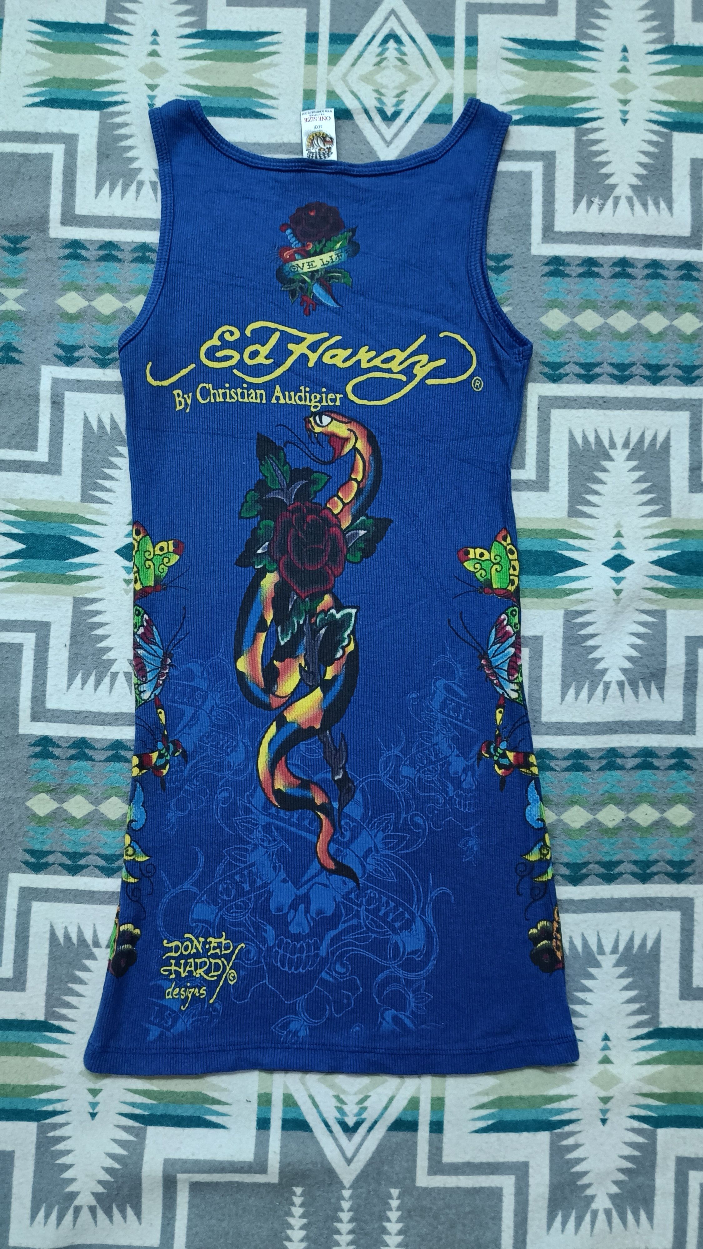 Ed Hardy 🔥🔥 Vintage Ed Hardy Tank Top Free Size Size M / US 6-8 / IT 42-44 - 4 Thumbnail