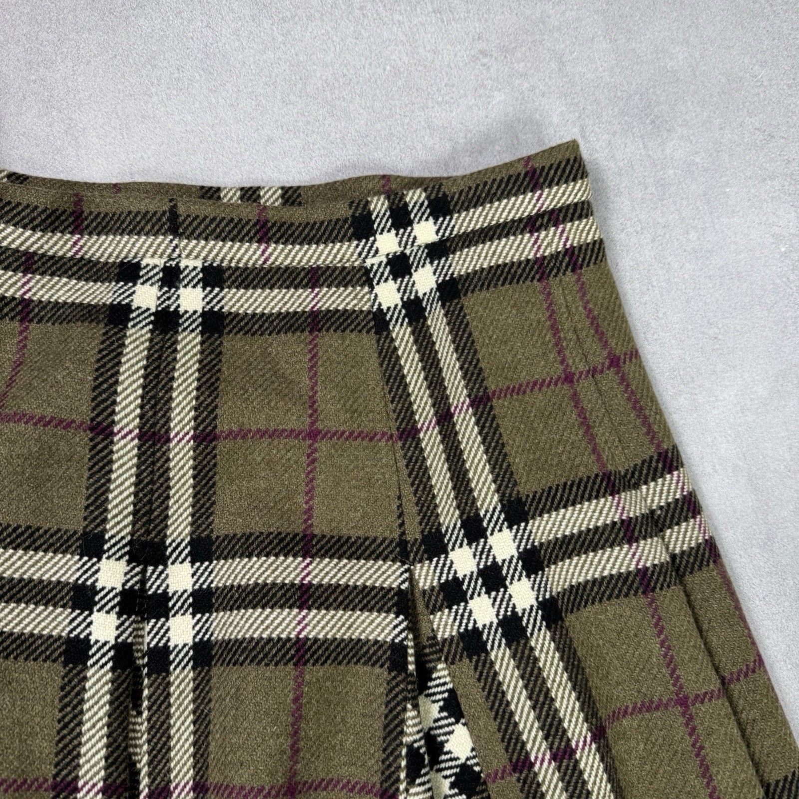Burberry Burberry London Check Women Midi Skirt Size 31" - 13 Thumbnail
