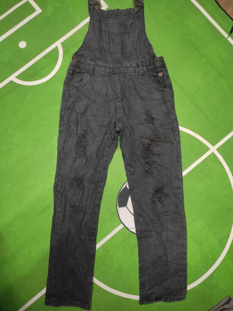 Japanese Brand VINTAGE JEANS OVERALL Size US 30 / EU 46 - 4 Thumbnail