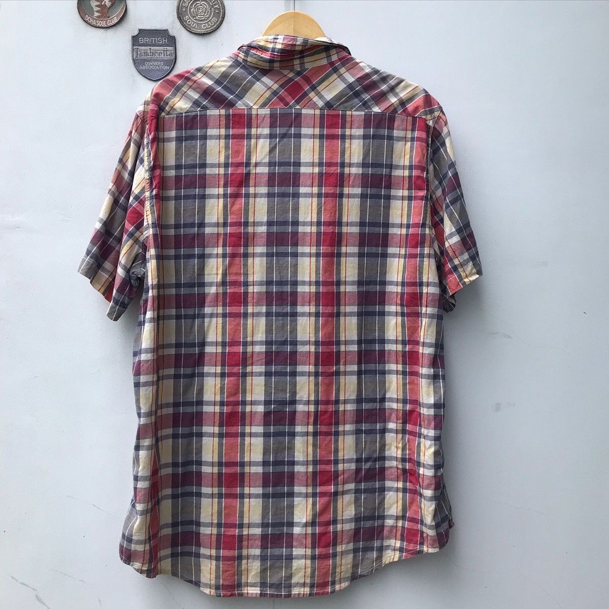 Polo Ralph Lauren × Ralph Lauren × Vintage Vintage Ralph Lauren Polo Jeans Co madrass tartan shirt Size US L / EU 52-54 / 3 - 2 Thumbnail