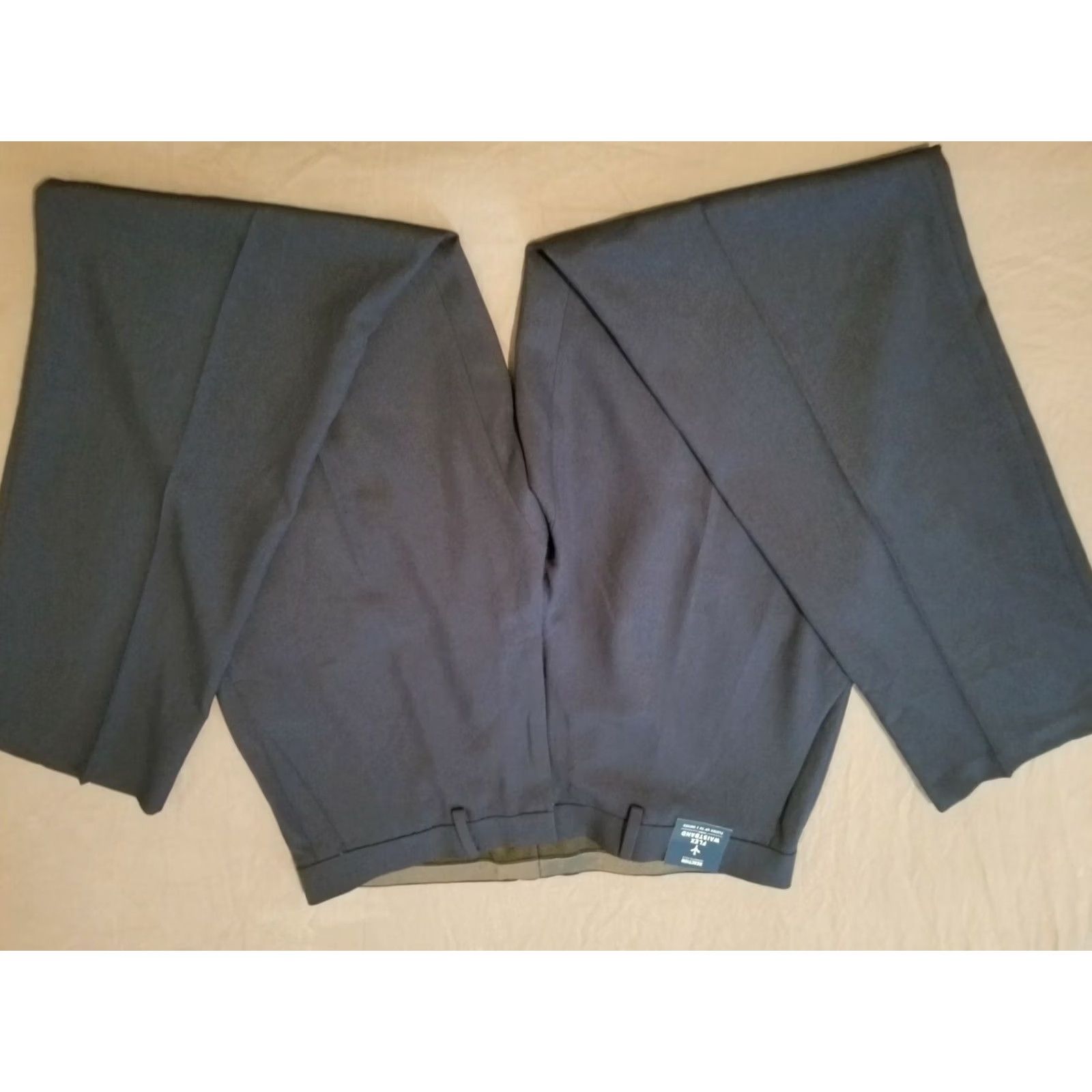 Kenneth Cole VINTAGE? No. Kenneth Cole Reaction Dress Pants Mens 36x34 Blue Slack Chino Khaki Trousers Dress Pants Mens Blue 36x34 Kenneth Cole Reaction pants Size US 36 / EU 52 - 5 Thumbnail