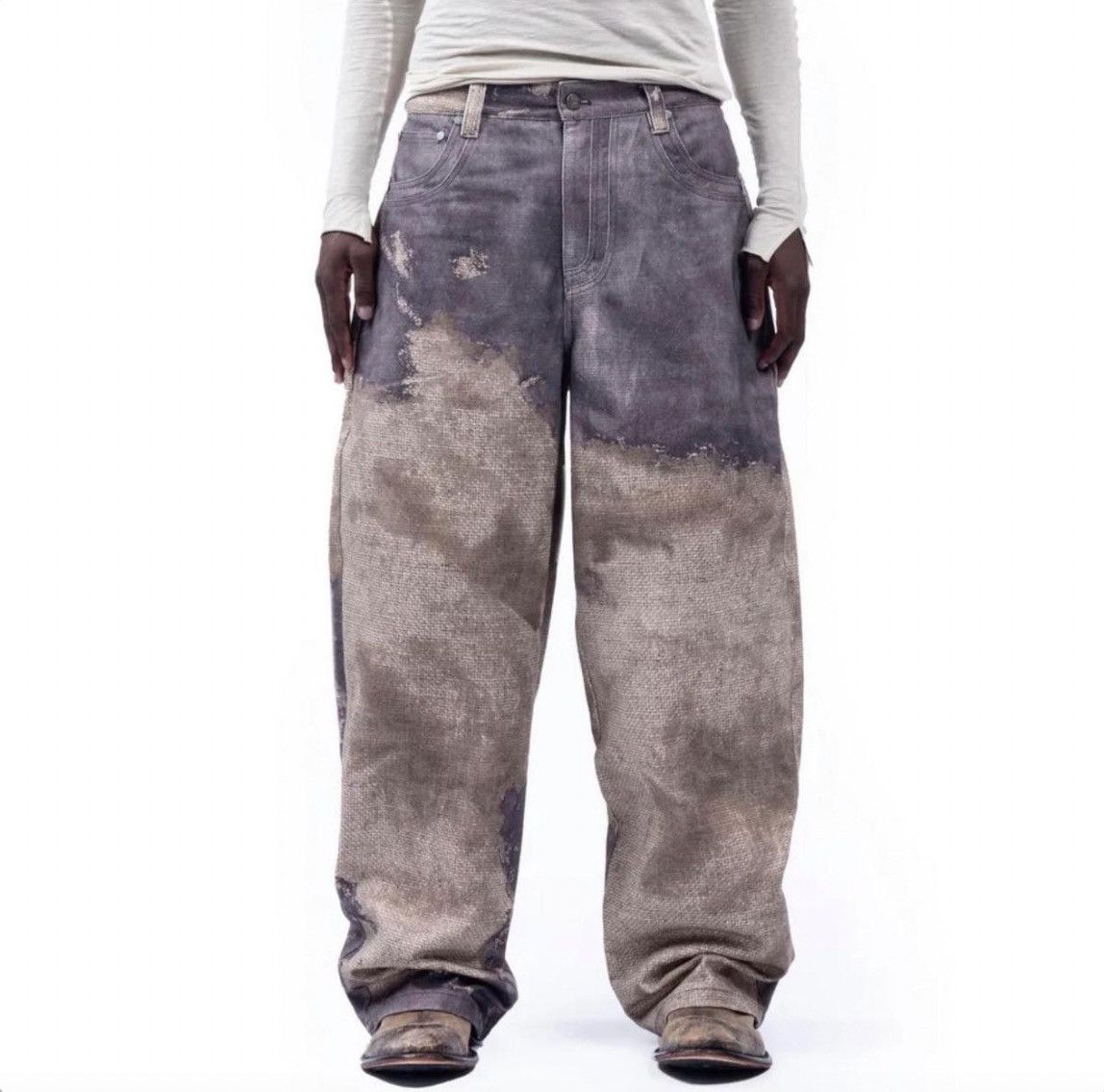 No Faith Studios NoFaithStudios Printed Denim Size US 32 / EU 48 - 8 Thumbnail