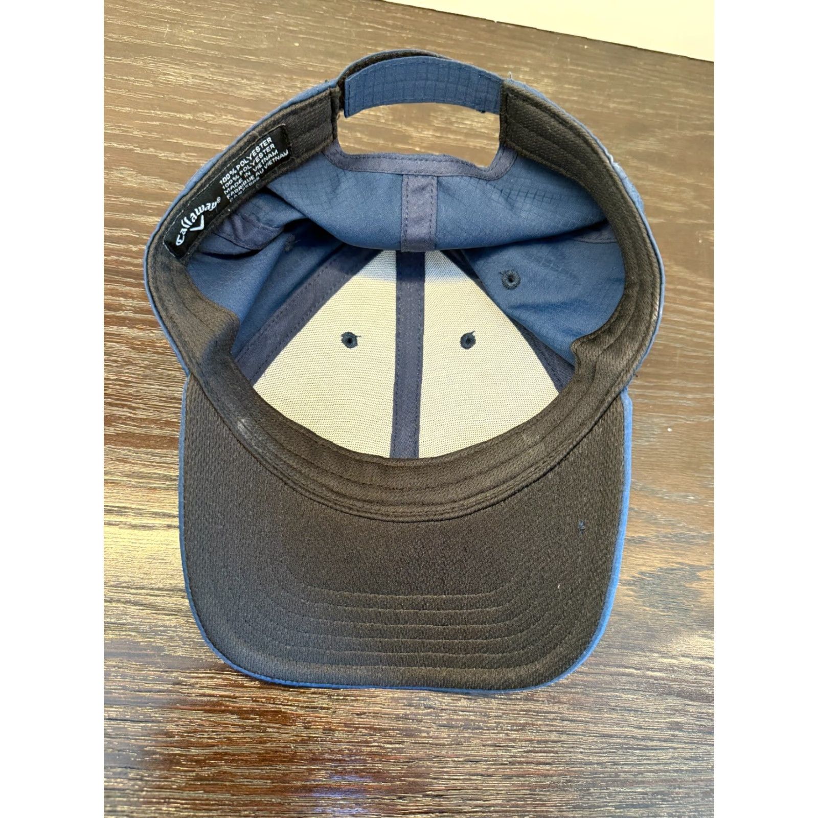 Callaway Callaway Hat Men One Size Blue Strapback Performance Lightweight Travel Golf Size ONE SIZE - 6 Thumbnail
