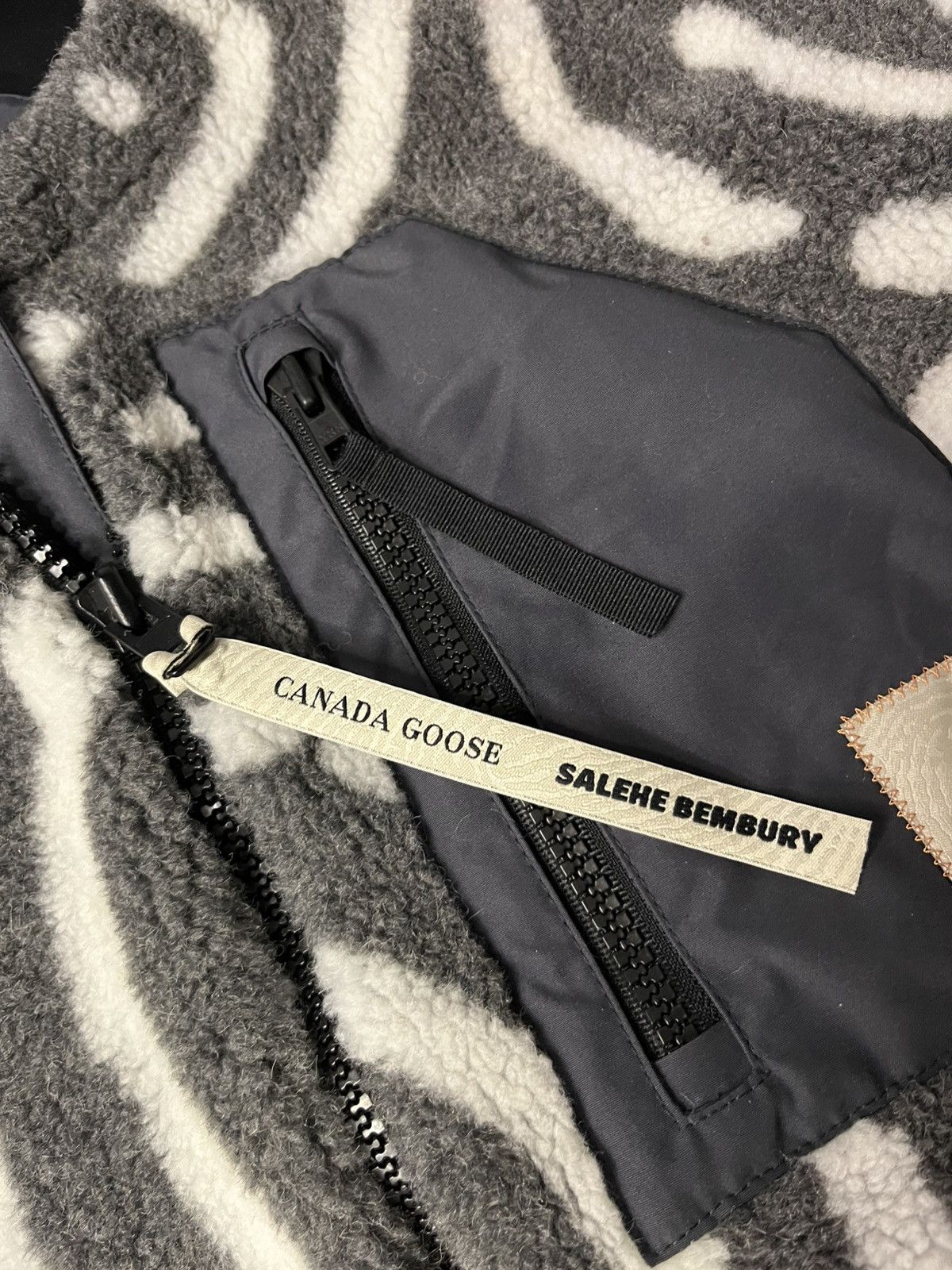 Canada Goose × Salehe Bembury Fleece Jacket Canada Goose NBA Salehe Bembury Size US XL / EU 56 / 4 - 4 Thumbnail