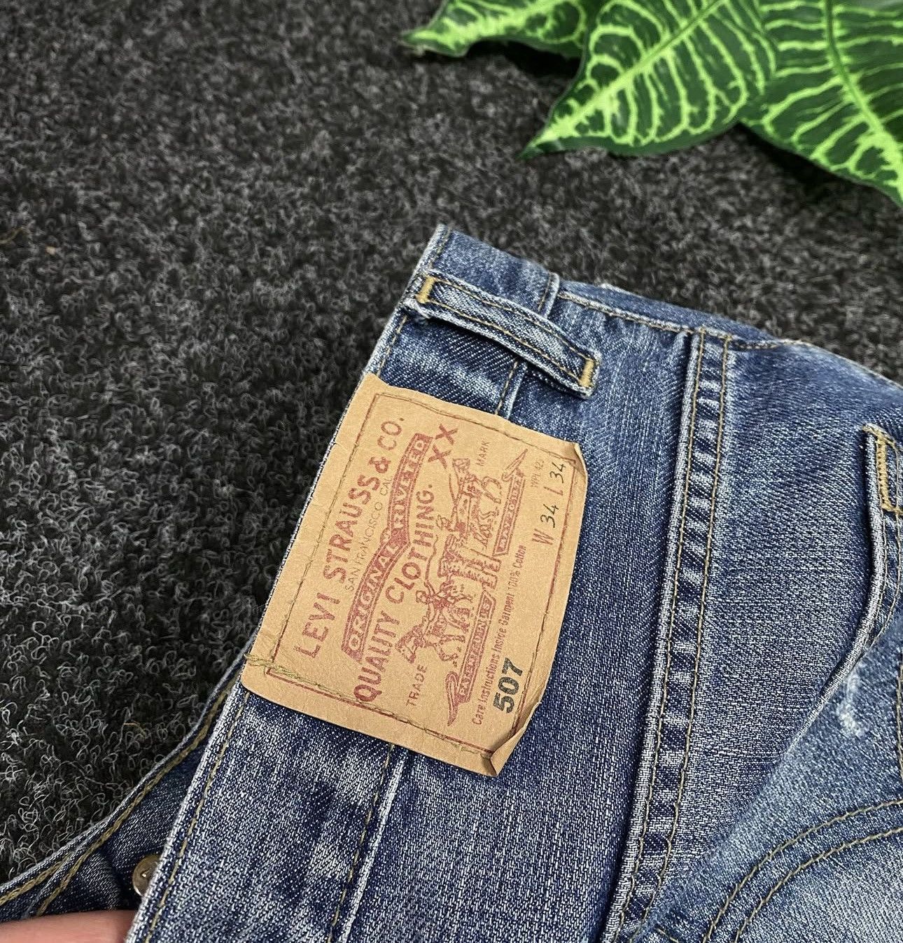 Levi's Levis Vintage Jeans Made in USA 🇺🇸 size W34 L34 Size US 34 / EU 50 - 8 Thumbnail