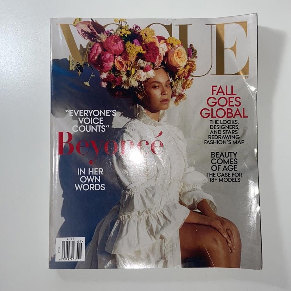 Designer VOGUE l Beyoncé In Her Own Words 2018 Cover Size ONE SIZE - 2 Thumbnail
