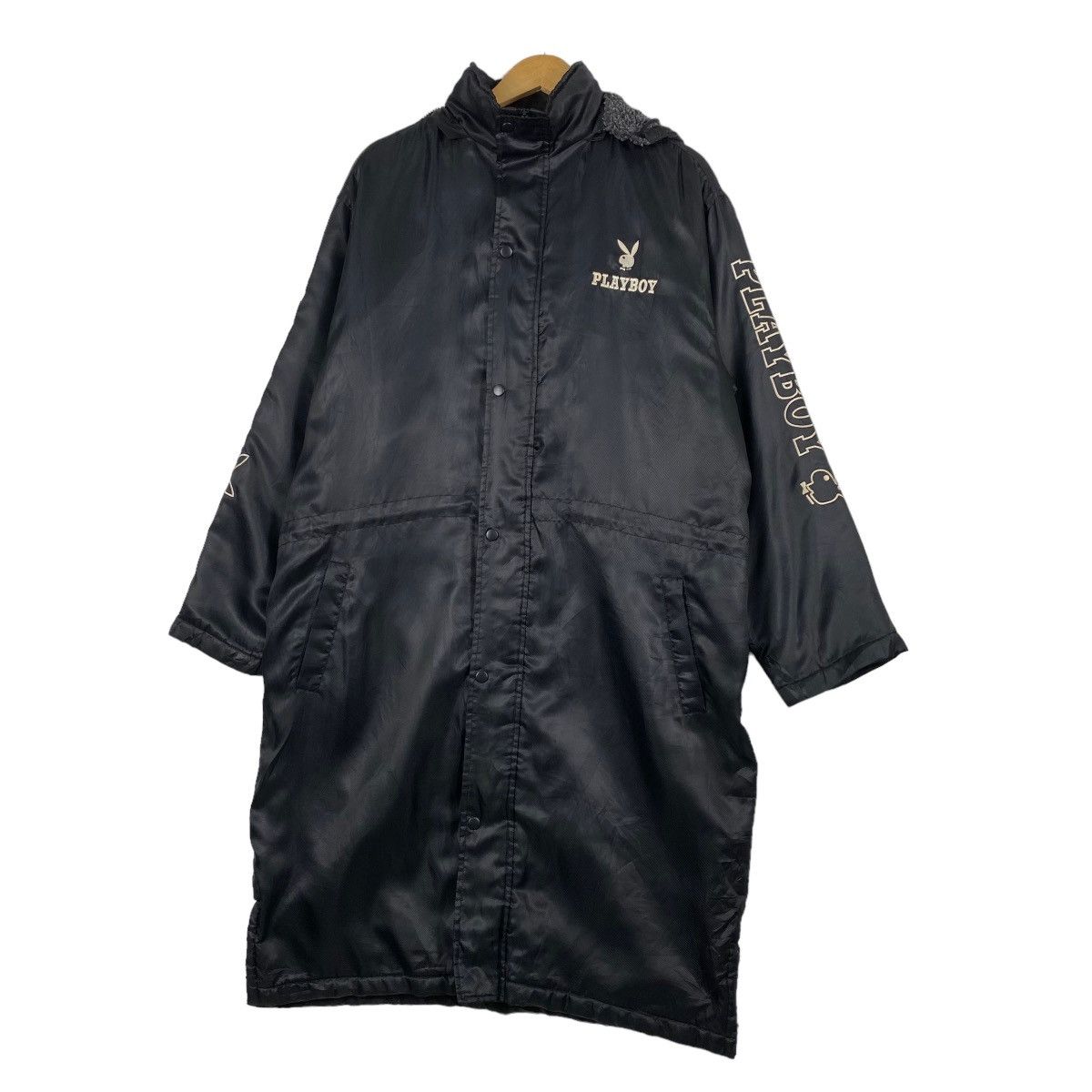 Japanese Brand × Playboy Vintage Playboy Coach Jacket Hoodie Size XL Size US L / EU 52-54 / 3 - 2 Thumbnail