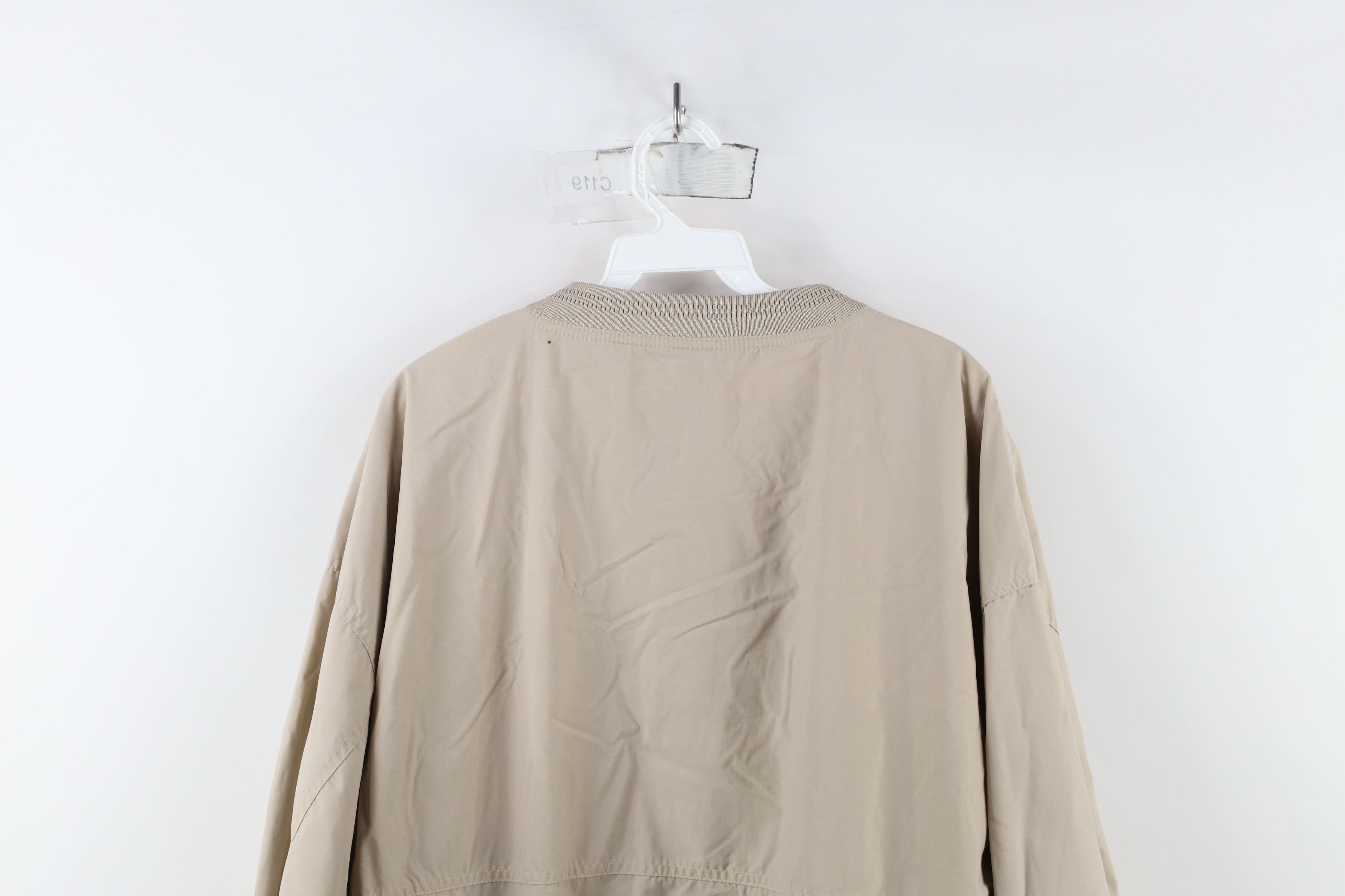 Vintage Vintage 90s USA Olympics Pullover Windbreaker Jacket Beige Size US XL / EU 56 / 4 - 13 Thumbnail