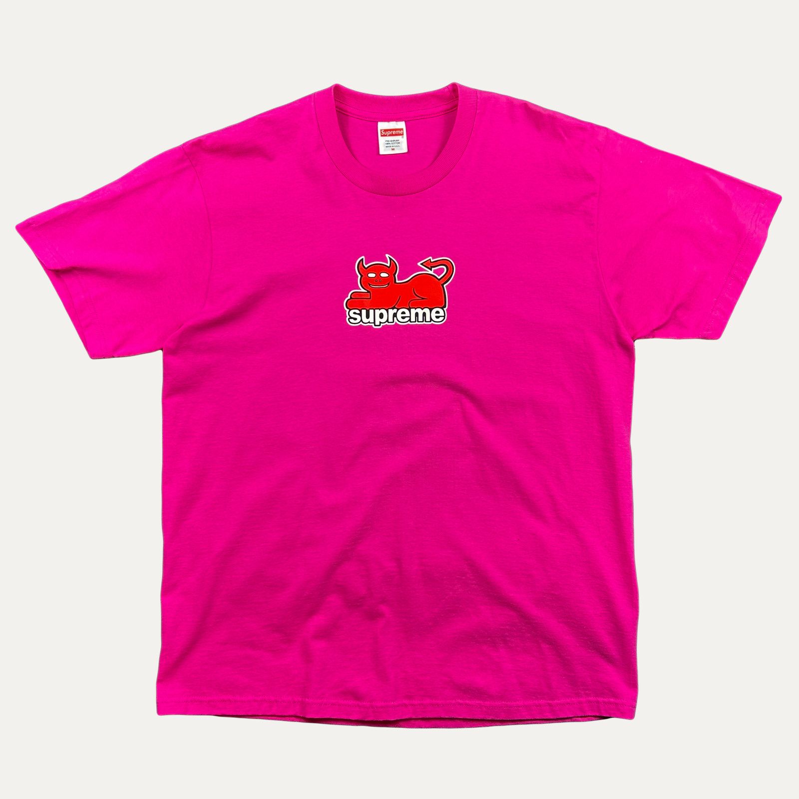 Supreme Supreme X Toy Machine Devil Cat T-Shirt Size US M / EU 48-50 / 2 - 1 Thumbnail