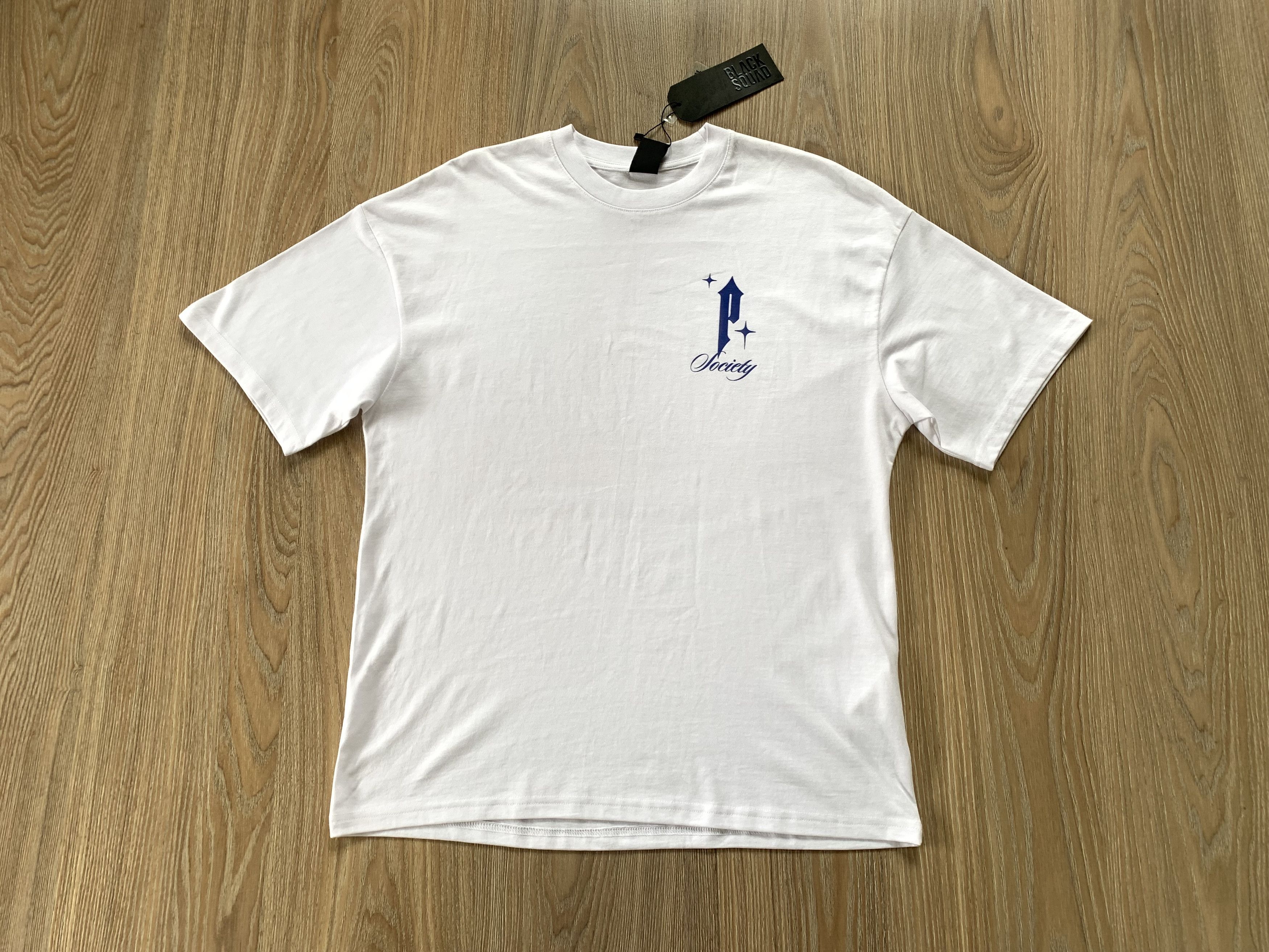 Designer Black Squad Polaroid White T-Shirt Size US XS / EU 42 / 0 - 2 Thumbnail