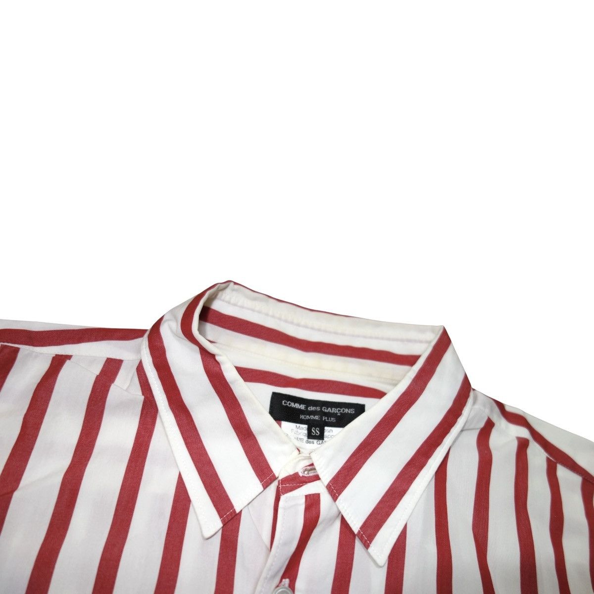 Comme des Garcons Homme Plus 06 S/S CommedesGarçonsHommePlusxRollingStones striped shirt. Size US S / EU 44-46 / 1 - 3 Thumbnail