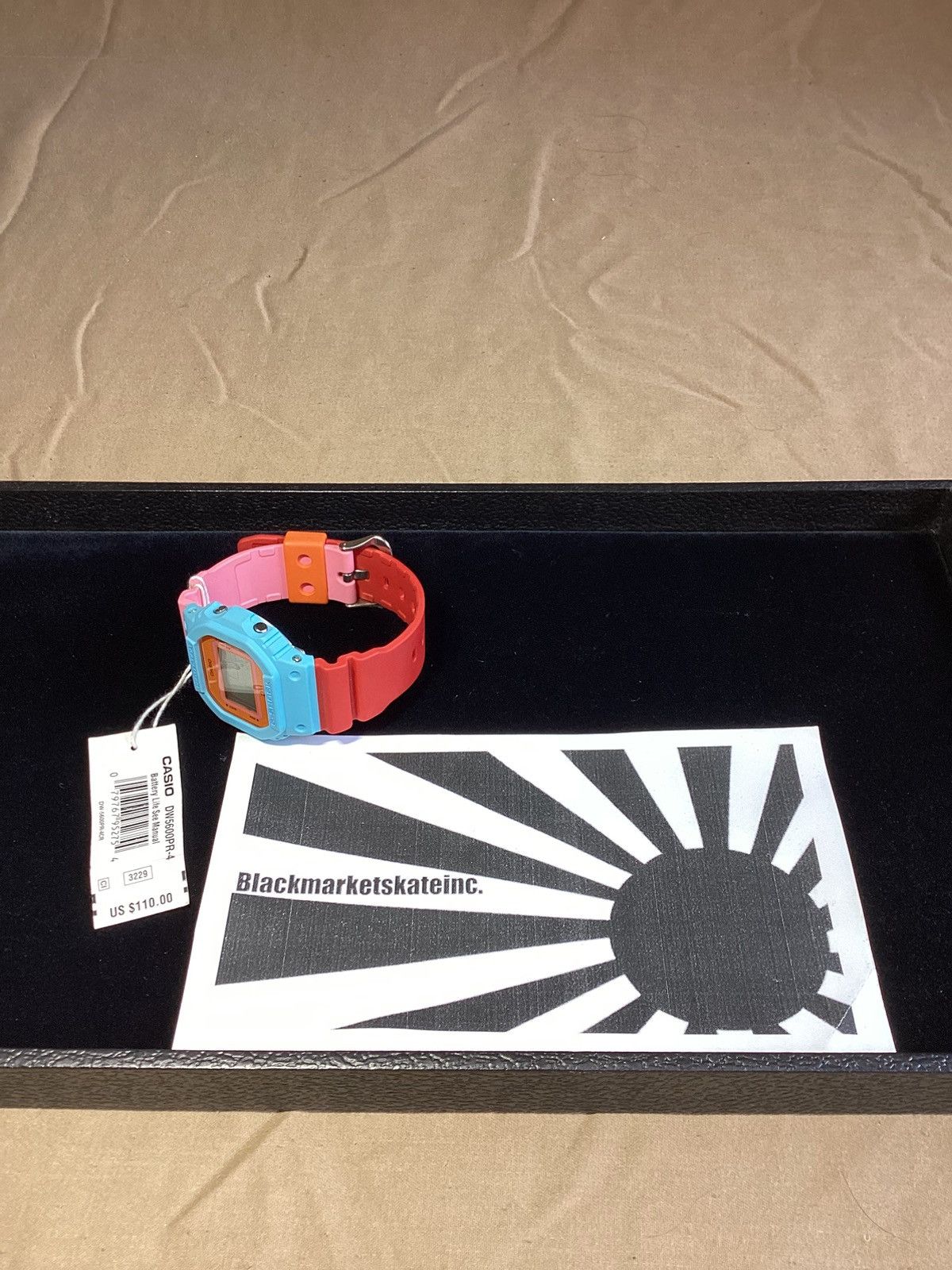 G Shock Casio G-Shock x Parra Limited Edition DW-5600PR-4CR 3229 Size ONE SIZE - 8 Thumbnail