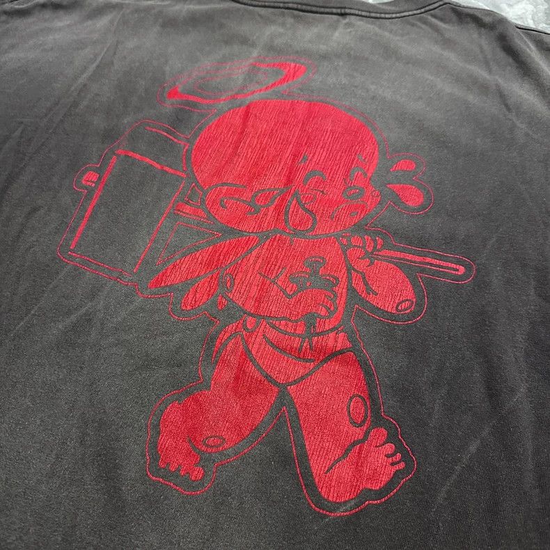 Saint Michael Saint Michael The slogan "Destruction" is washed to make o Size US XL / EU 56 / 4 - 8 Thumbnail