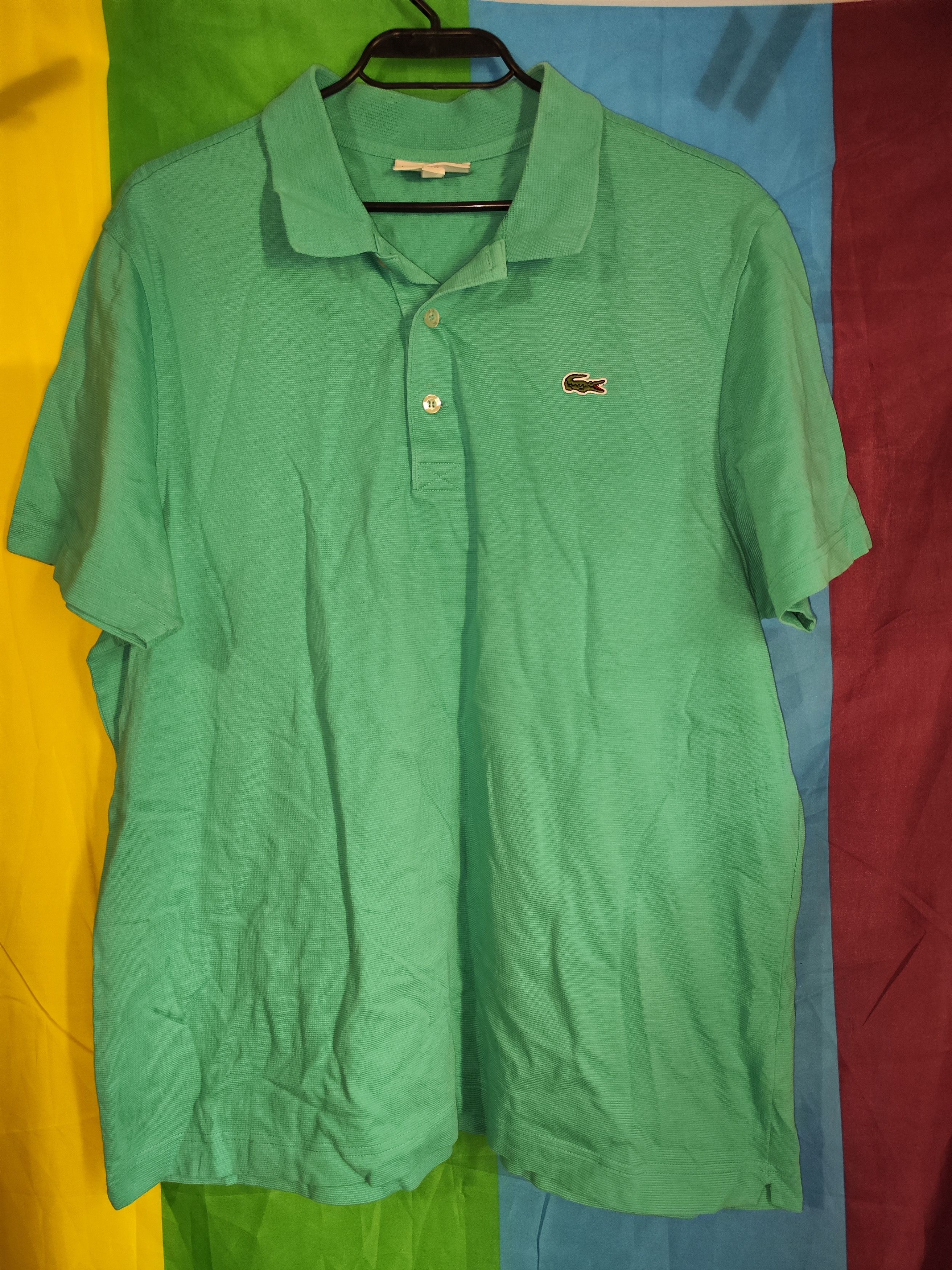 Lacoste Lacoste mens collared t shirt Size US XL / EU 56 / 4 - 1 Thumbnail