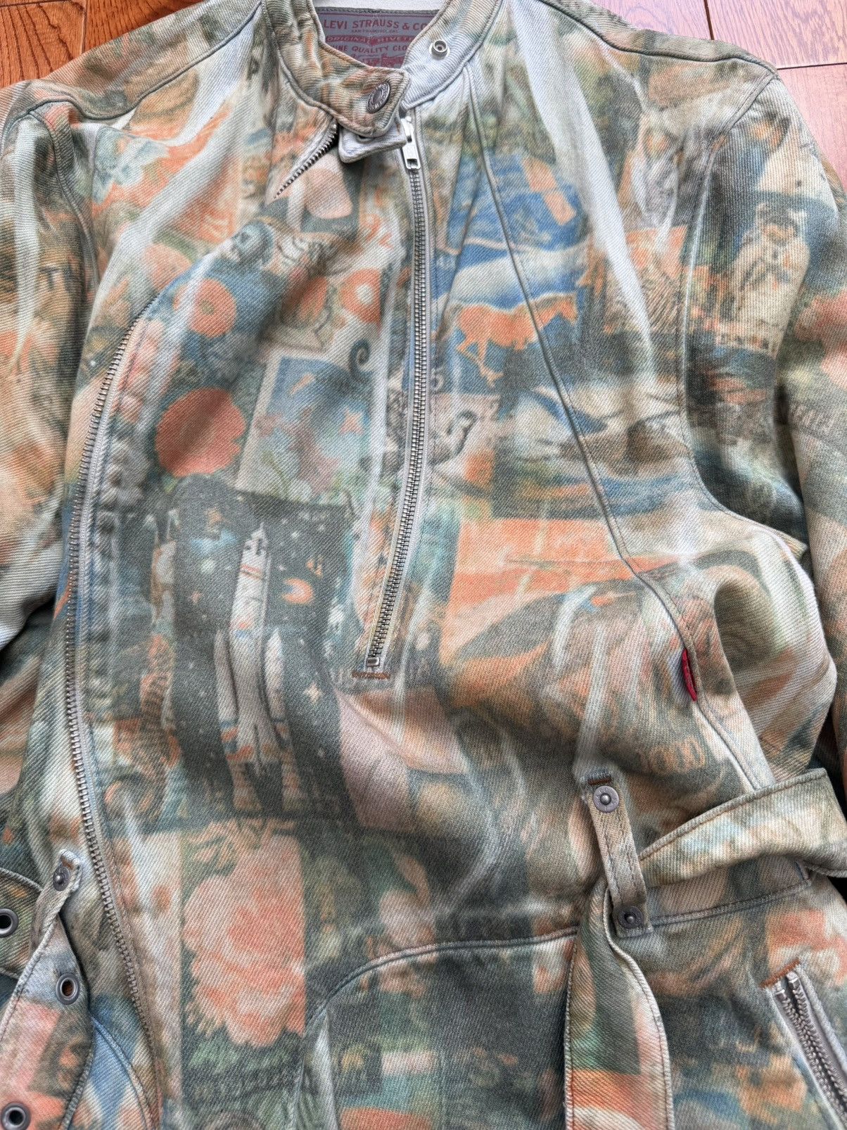 Kiko Kostadinov × Levi's Carina Waisted Jacket Size US M / EU 48-50 / 2 - 2 Thumbnail