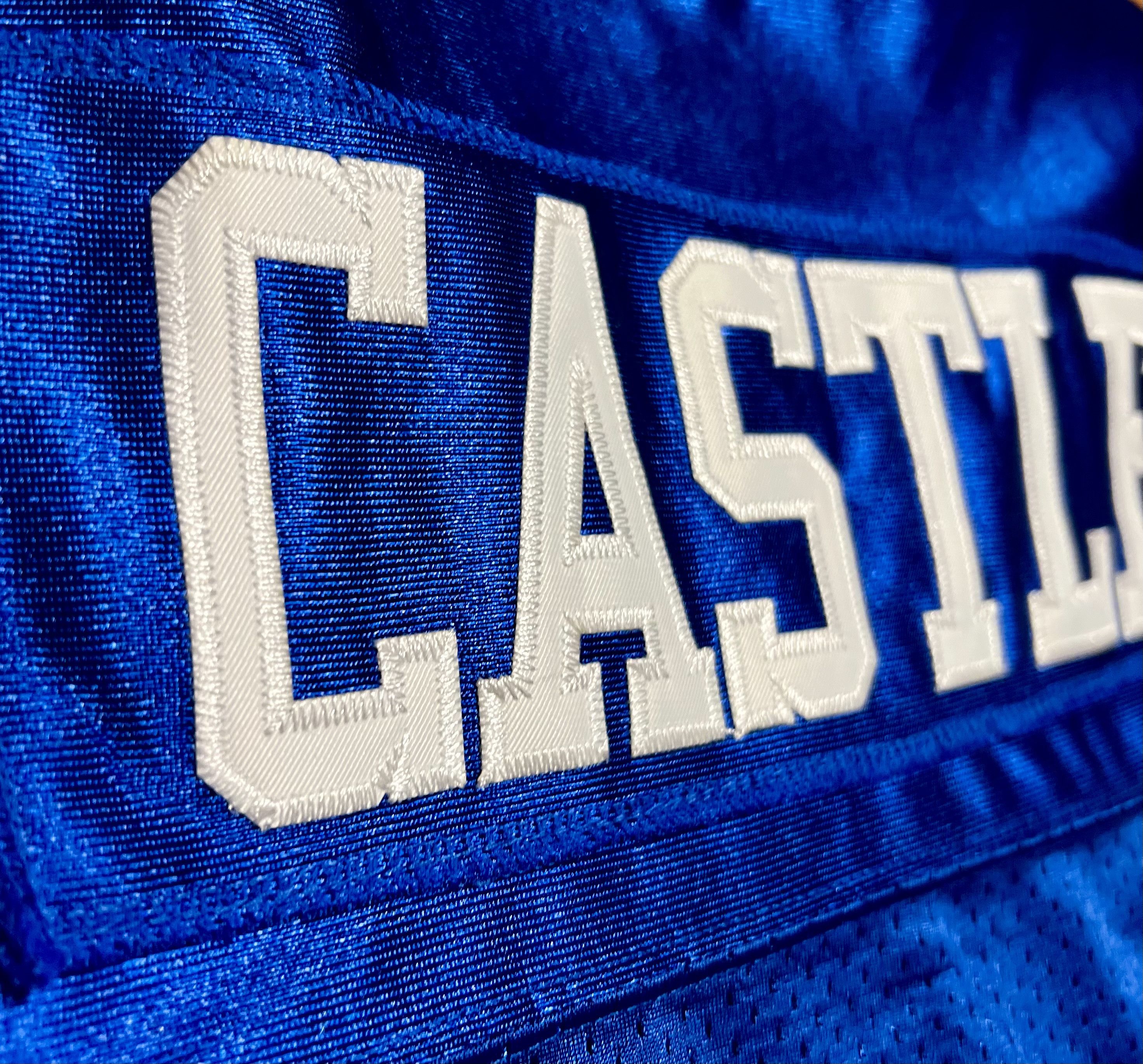 Other Thad Castle Blue Mountain State Embroidered Football Jersey Size US S / EU 44-46 / 1 - 4 Thumbnail