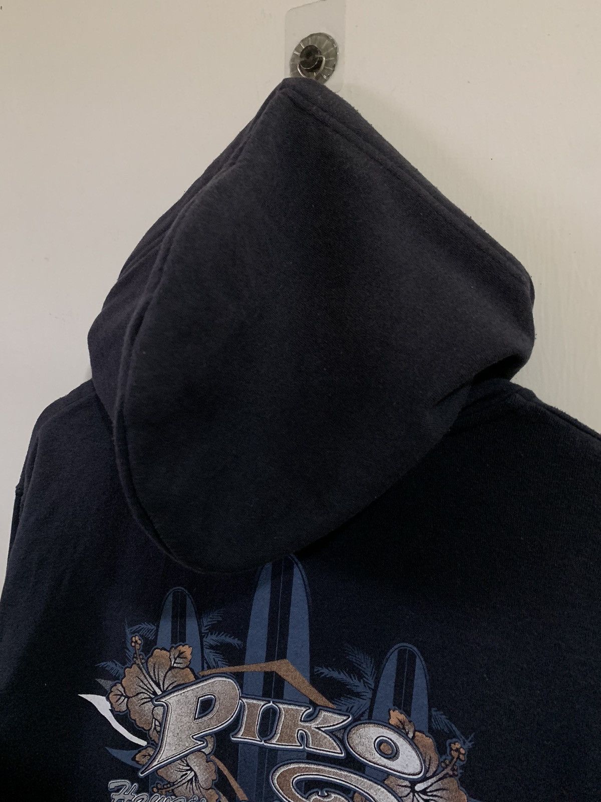 Japanese Brand (L) Y2K Piko Hawaiian Sun Faded ZIP UP HOODIE Size US L / EU 52-54 / 3 - 5 Thumbnail