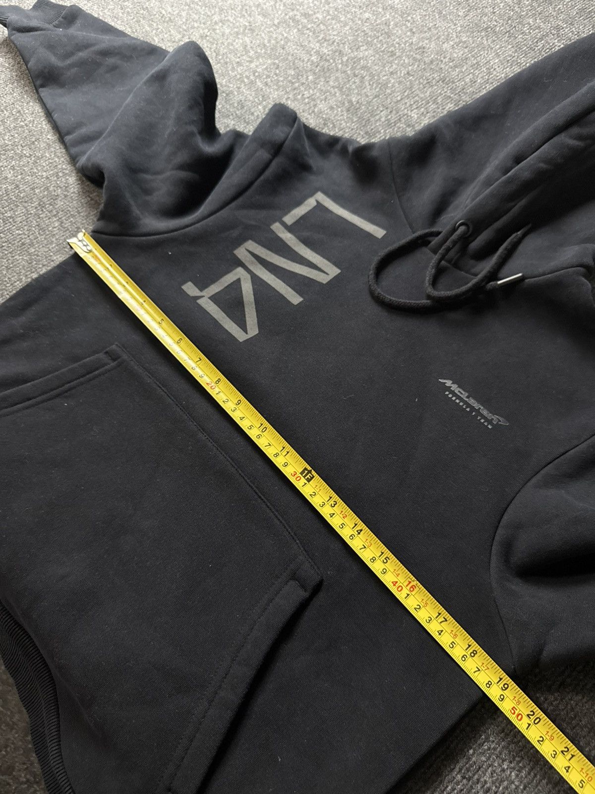 Malcolm McLaren Luxury McLaren Formula Team Hoodie LNA Racing Black Y2K Size S / US 4 / IT 40 - 16 Thumbnail