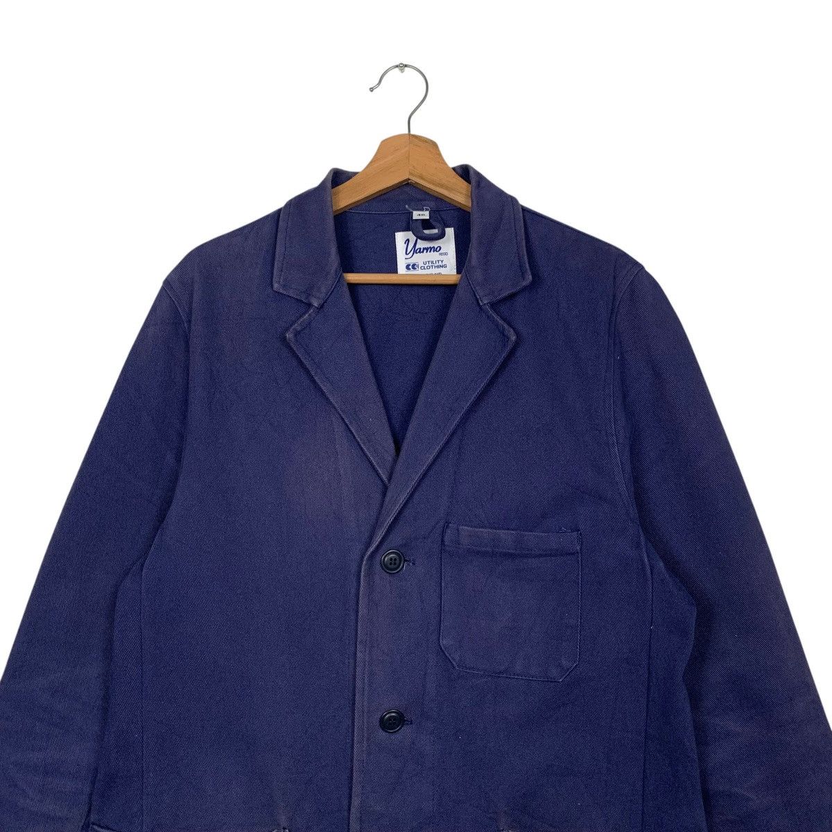 Yarmo YARMO Brisbane Moss Utility Clothing Casual Jacket 2589-C117 Size US M / EU 48-50 / 2 - 2 Thumbnail