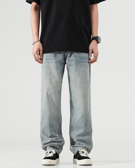 Japanese Brand High street trend retro loose jeans y2k Size US 32 / EU 48 - 1 Thumbnail