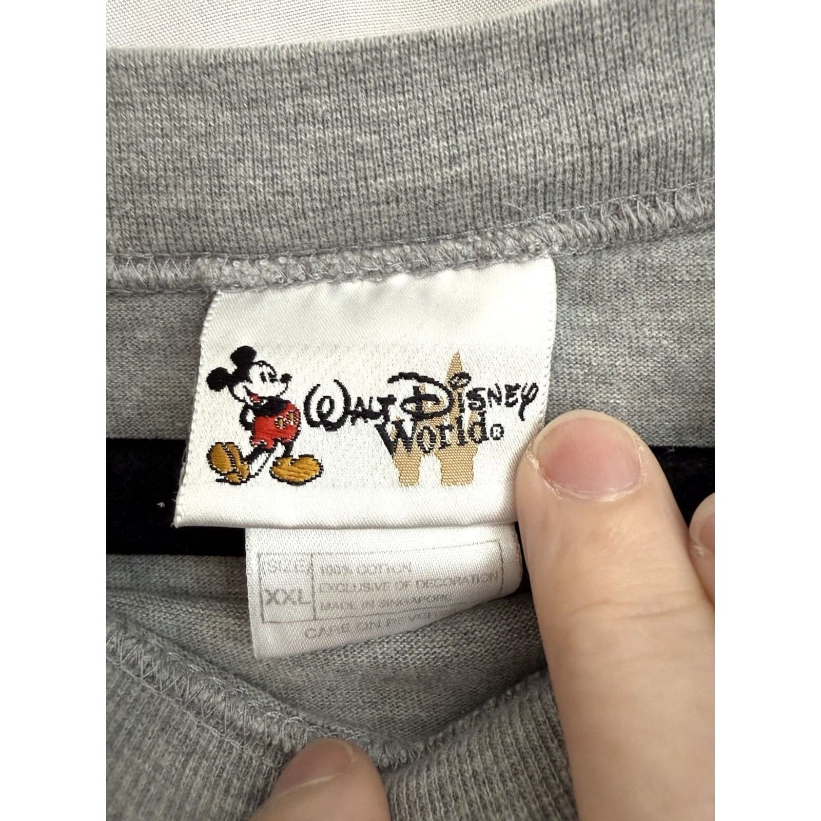 Disney Disney Mens Gray T Shirt XXL Beach Vacation Mickey Mouse Resort Size US XXL / EU 58 / 5 - 3 Thumbnail