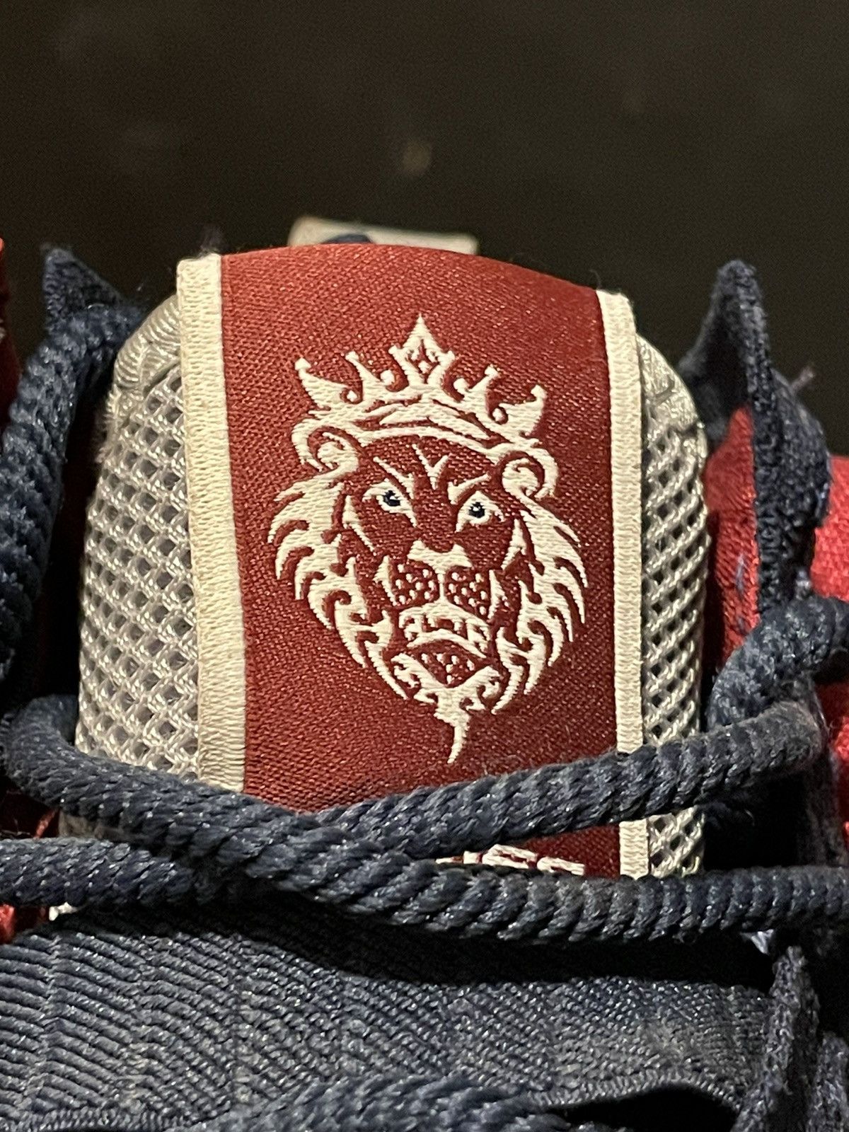 Nike Lebron 17 graffiti navy blue Size US 8.5 / EU 41-42 - 6 Thumbnail