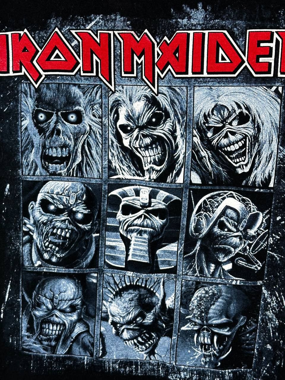 Band Tees × Iron Maiden × Vintage Iron Maiden The Number Of The Beast Rock Band T-Shirt Size US XL / EU 56 / 4 - 4 Thumbnail