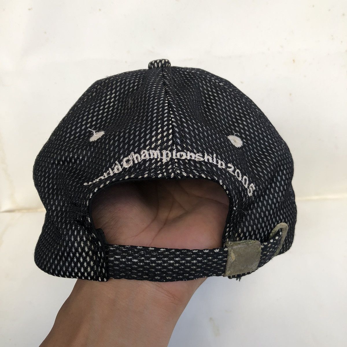 If Six Was Nine × Le Grande Bleu (L.G.B.) × Mercedes-Benz Distressed Rare Mercedez benz x Word Championship 2005 CAP Size ONE SIZE - 9 Thumbnail