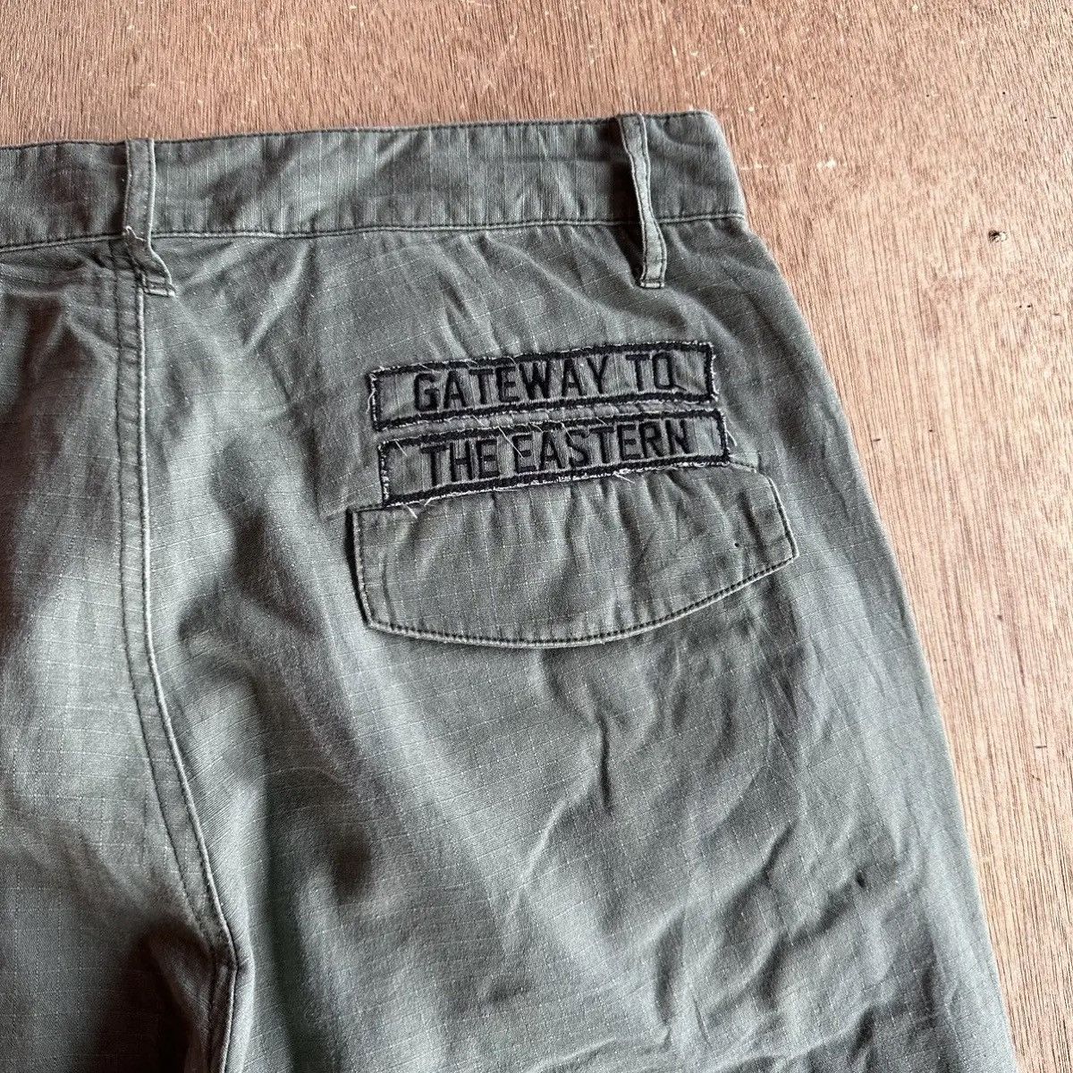 Jungles W32 L31🔥VINTAGE TOUGH MILITARY TROUSERS RIPSTOP POPLIN PANT Size US 32 / EU 48 - 15 Thumbnail