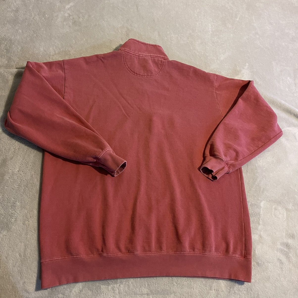 Comfort Colors Comfort Colors Quarter Zip Sweatshirt Garment Dyed Red XL Size US XL / EU 56 / 4 - 2 Thumbnail