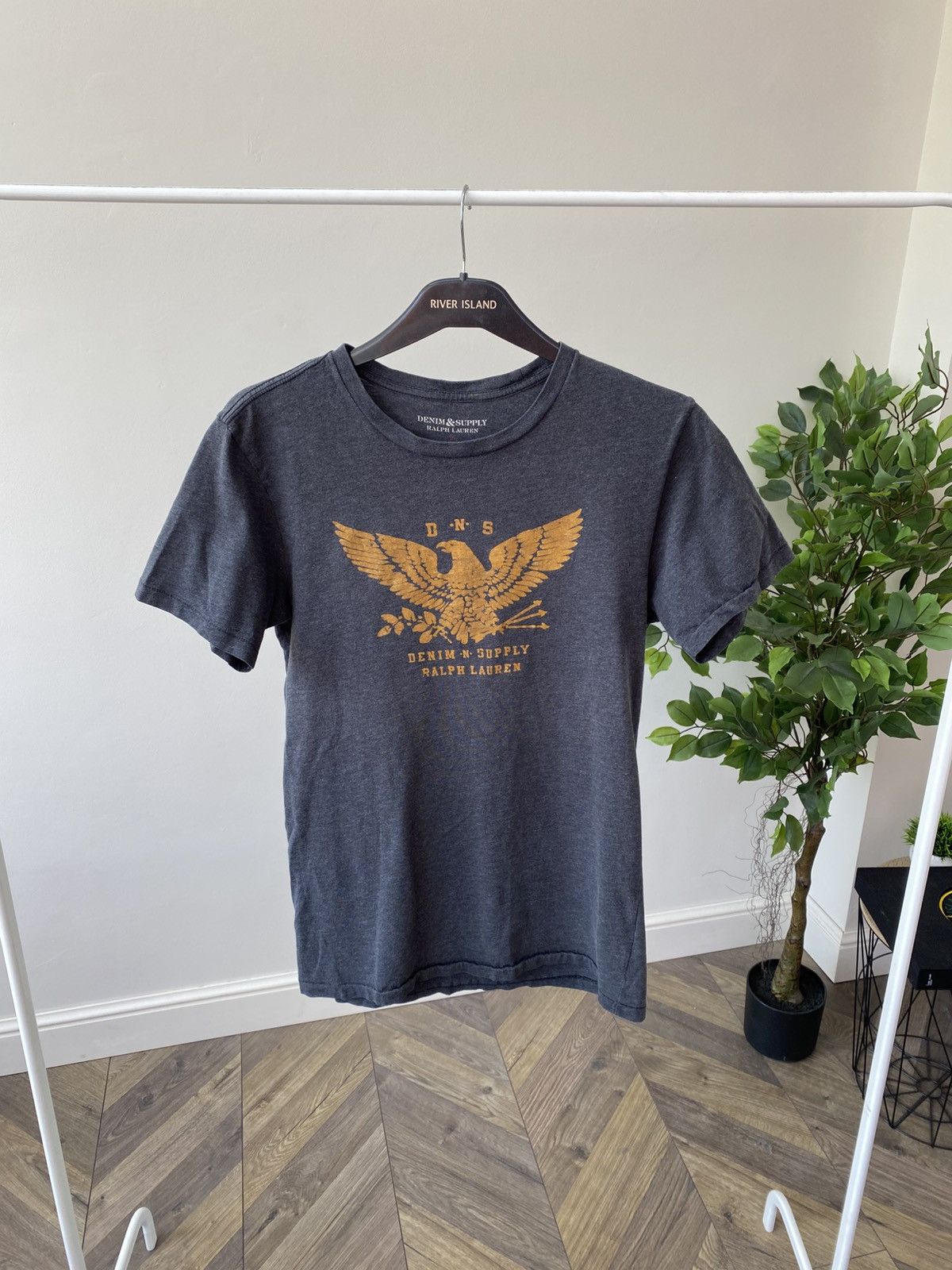 Denim & Supply Ralph Lauren × Polo Ralph Lauren × Vintage Denim & Supply Ralph Lauren Vintage T-Shirt Eagle Printed Size US S / EU 44-46 / 1 - 4 Thumbnail