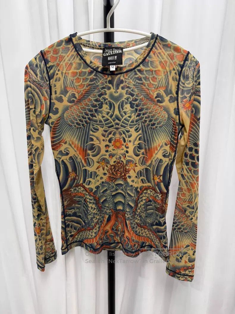 Jean Paul Gaultier Jean Paul Gaultier Traditional Chinese tattoo dress Size M / US 6-8 / IT 42-44 - 1 Thumbnail