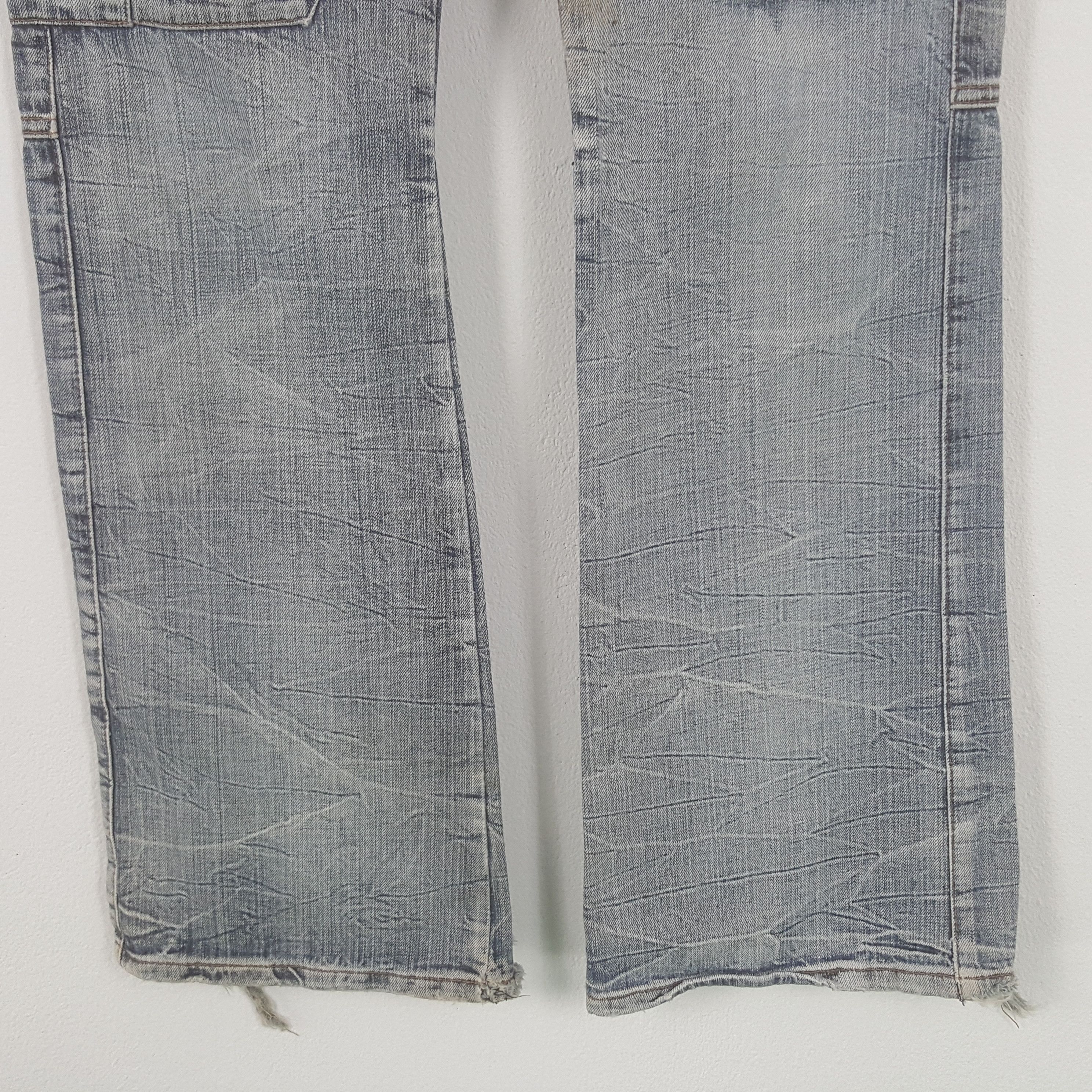 Japanese Brand × Vintage × semanticdesign Vintage Semantic Design Cargo Denim Pants Size US 32 / EU 48 - 3 Thumbnail