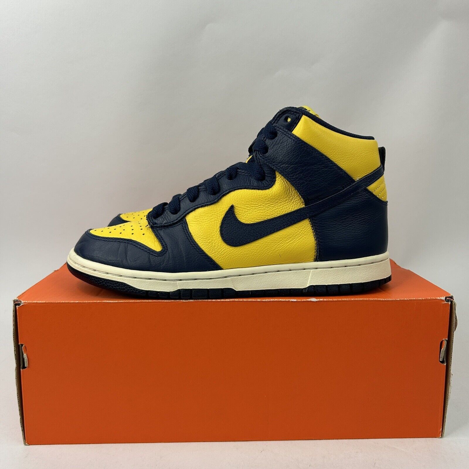 Nike Nike Dunk High Retro “Michigan” 2016 Size US 8 / EU 41 - 6 Thumbnail