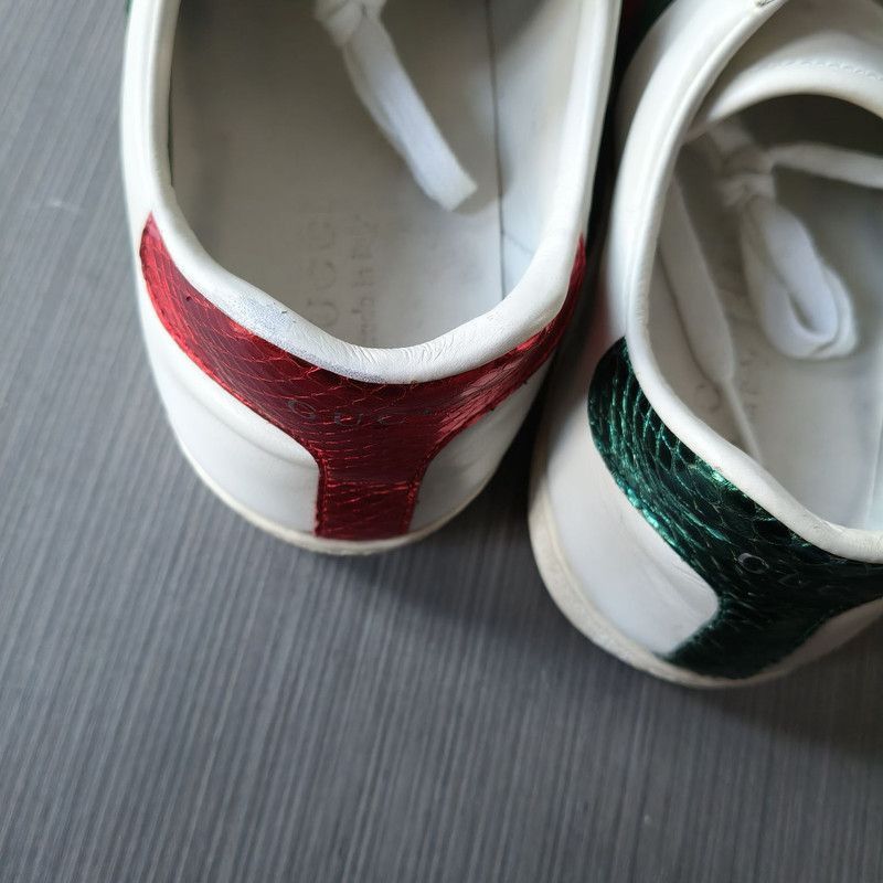 Gucci Gucci Ace Leather Fashion Sneakers Size US 8 / EU 41 - 6 Thumbnail