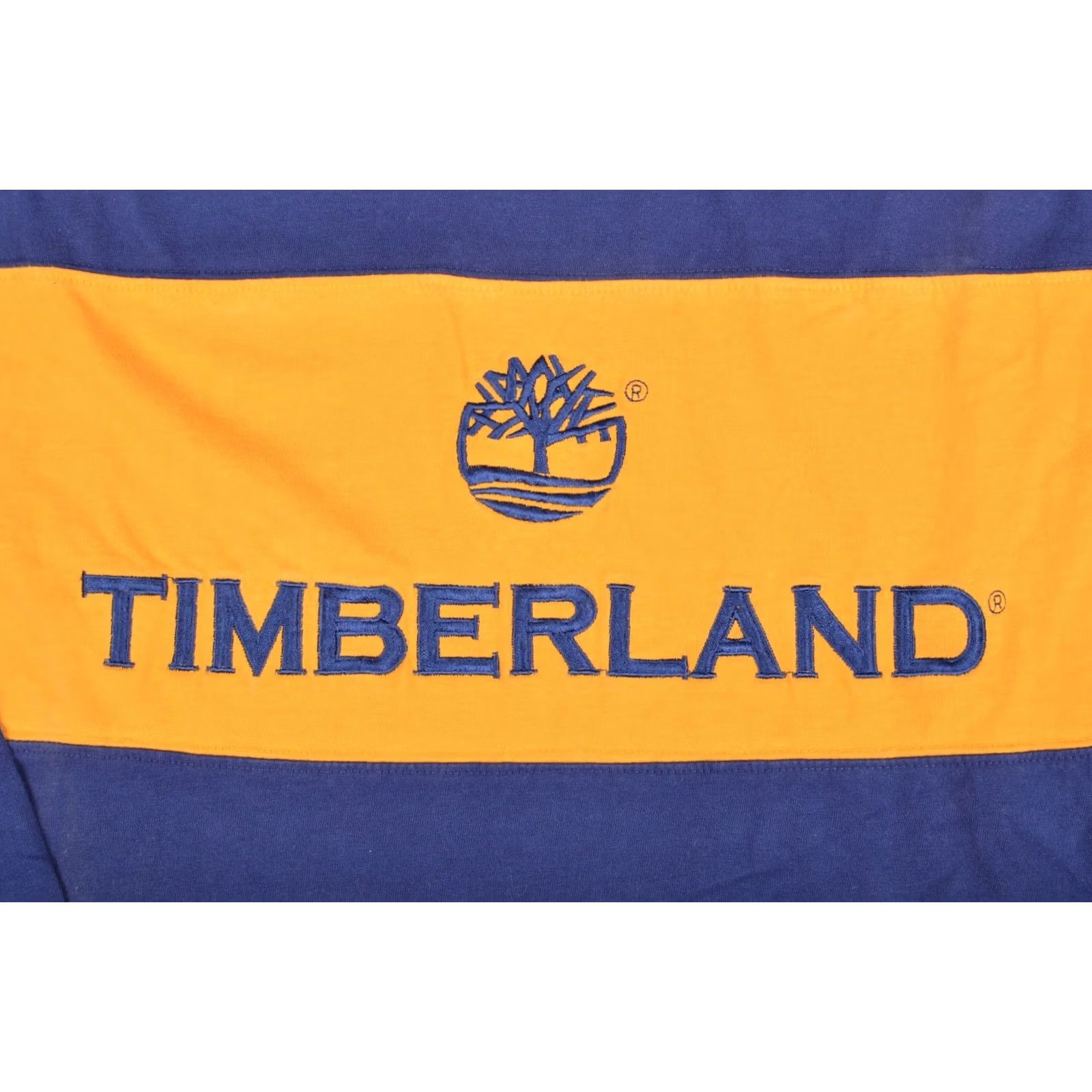 Timberland Timberland Sweatshirt Vintage 1998 Cotton Embroidered Logo Pullover Size L Men Blue Size US L / EU 52-54 / 3 - 2 Thumbnail